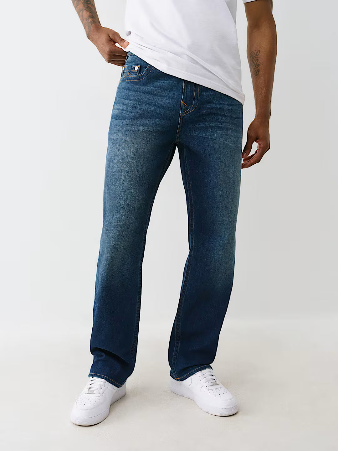 True Religion Bobby Jeans Damon Dark Wash