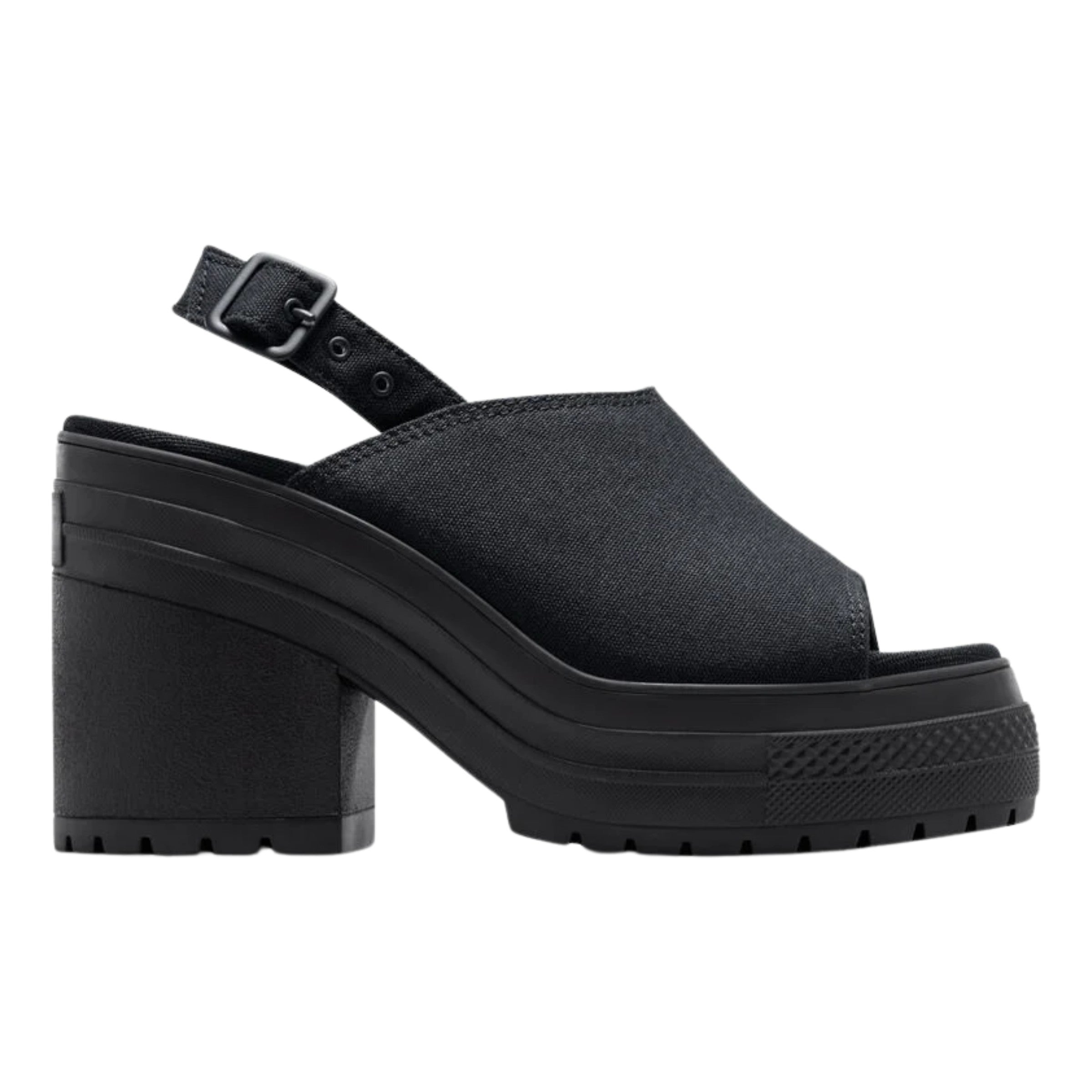Allstar Heels Chuck 70 De Luxe Sandal Ox Black-White
