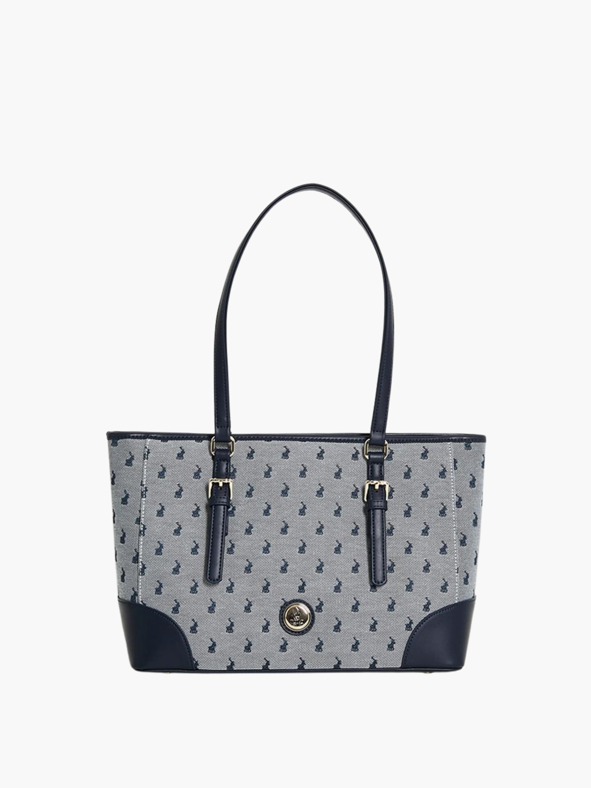 Polo Bag Tote Medium Market Navy