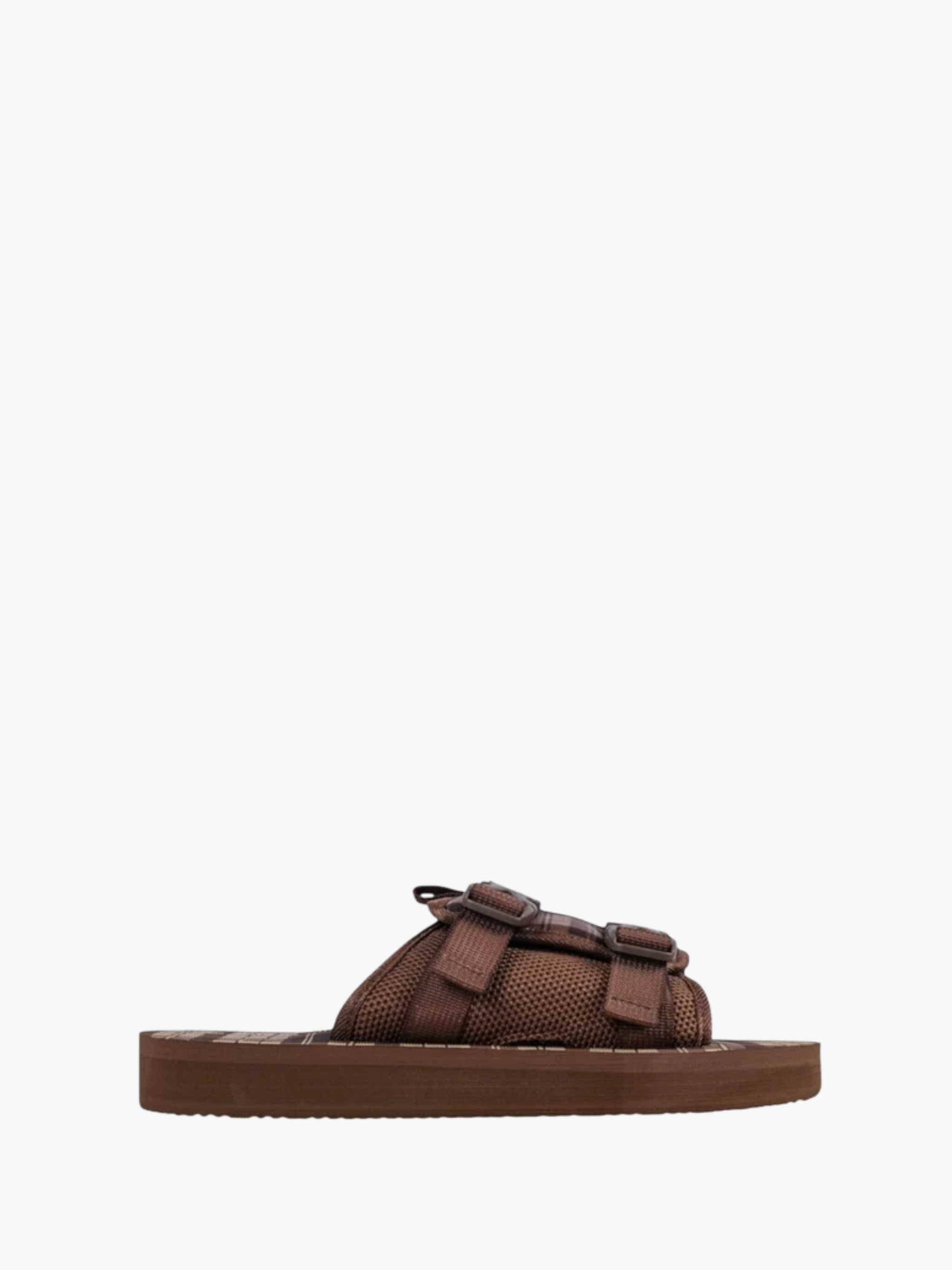 Jd Slide JDSL26 Double Buckle Strap Light Brown