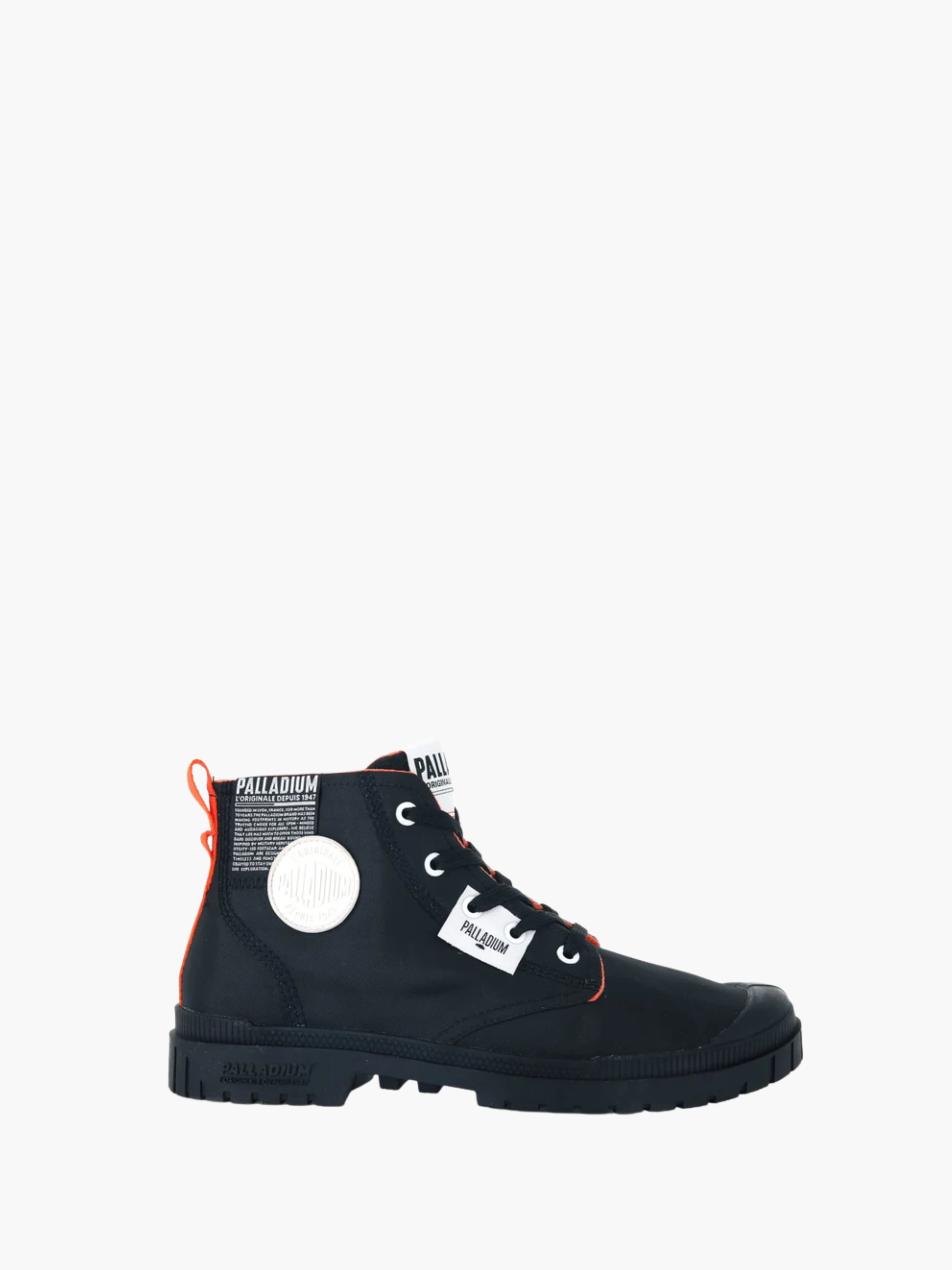 Palladium Boots P666 Sp20 Overlab Black