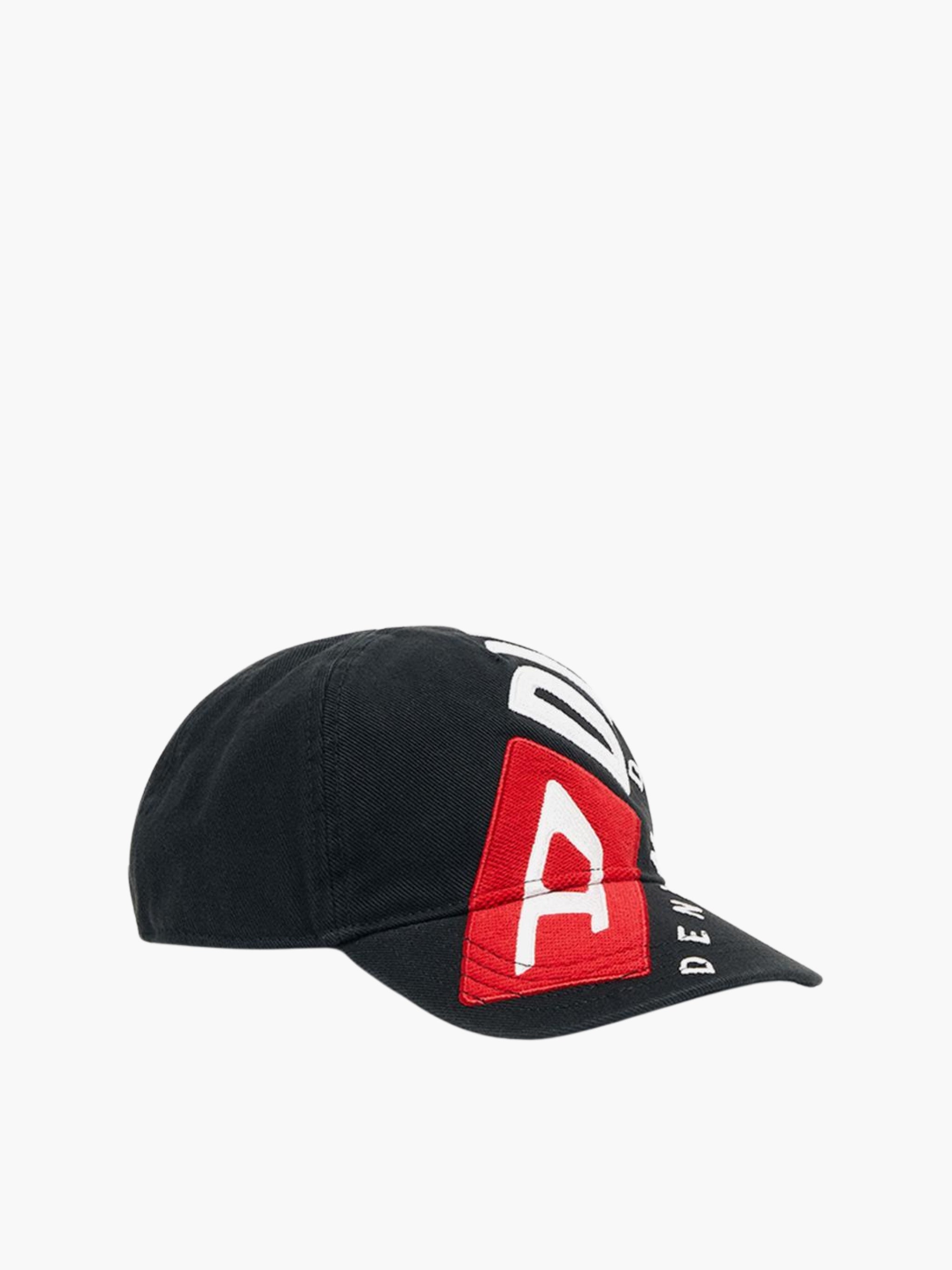 Diesel Cap C-Div Logo Black-Red-White