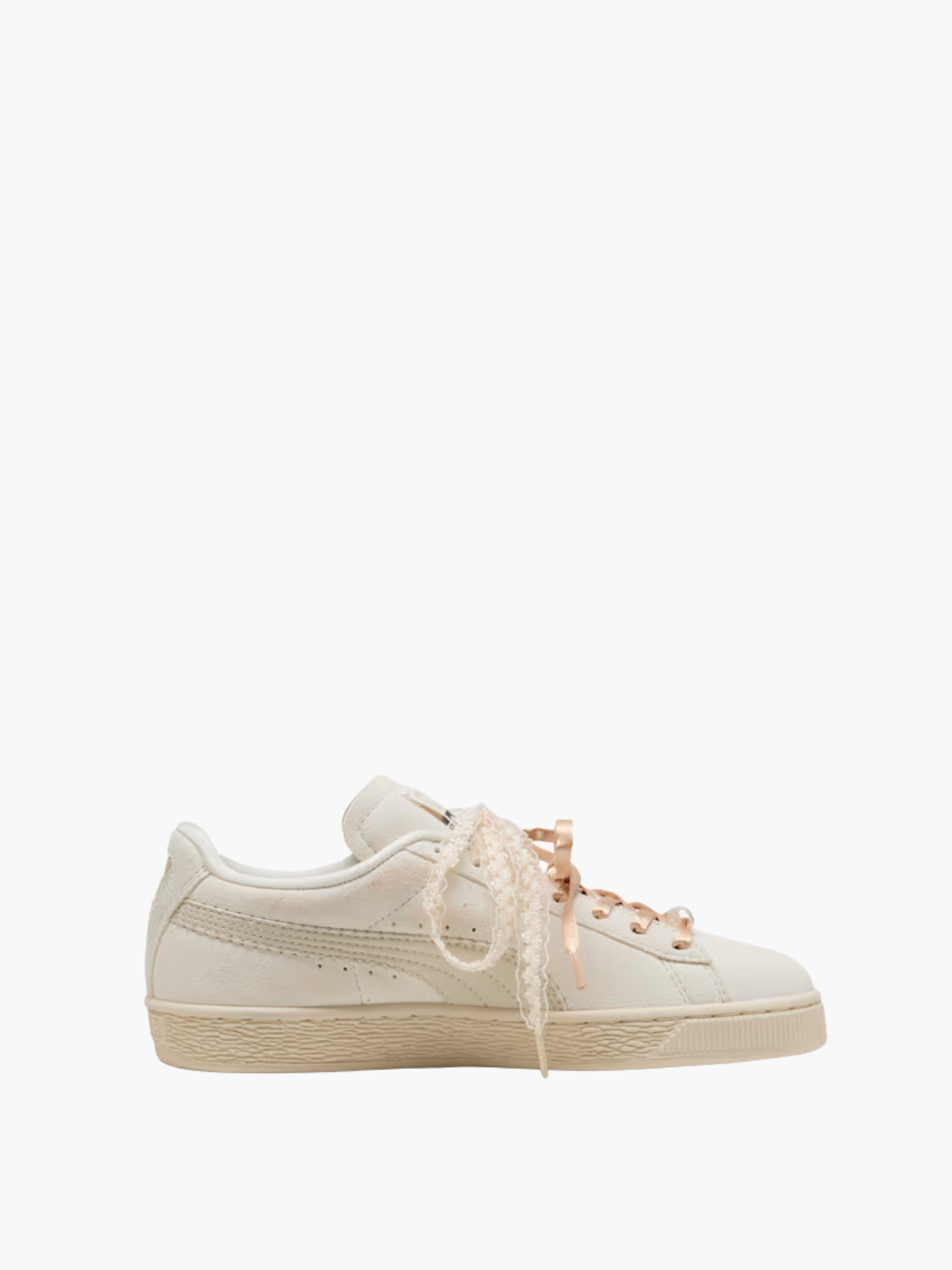 Puma Sneaker P713 Suede Bloom Wns Frosted White