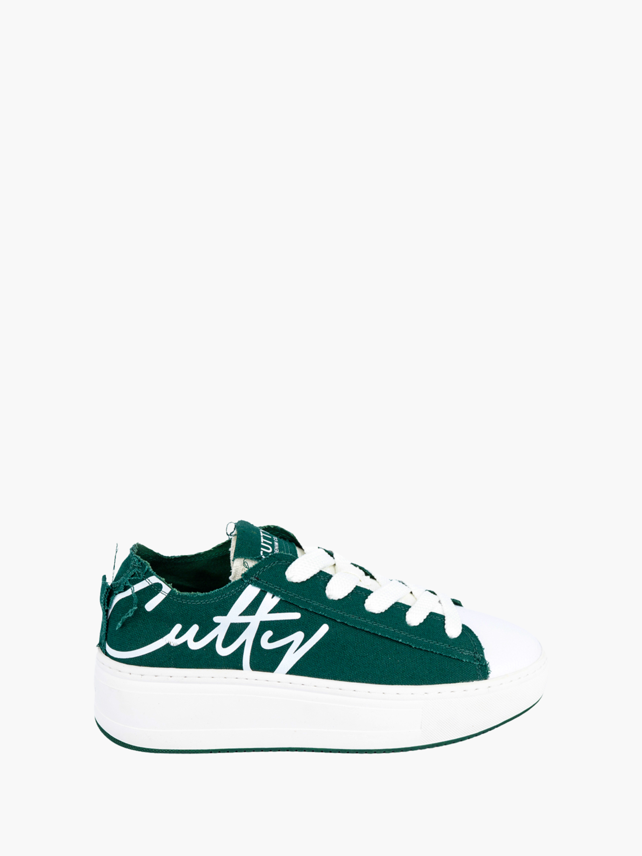 Cutty Sneaker CS10 Logo Print Green