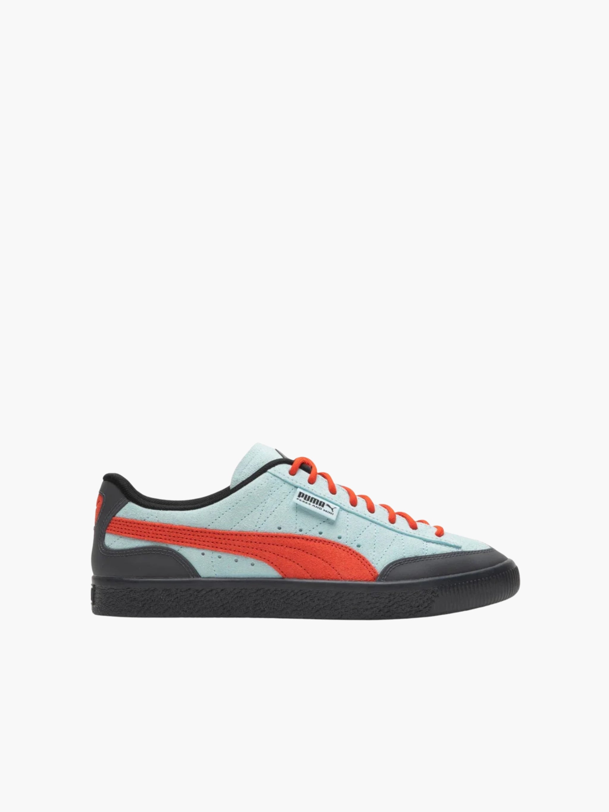 Puma Sneaker Clyde Rubber Pam Light Blue-Black-Red