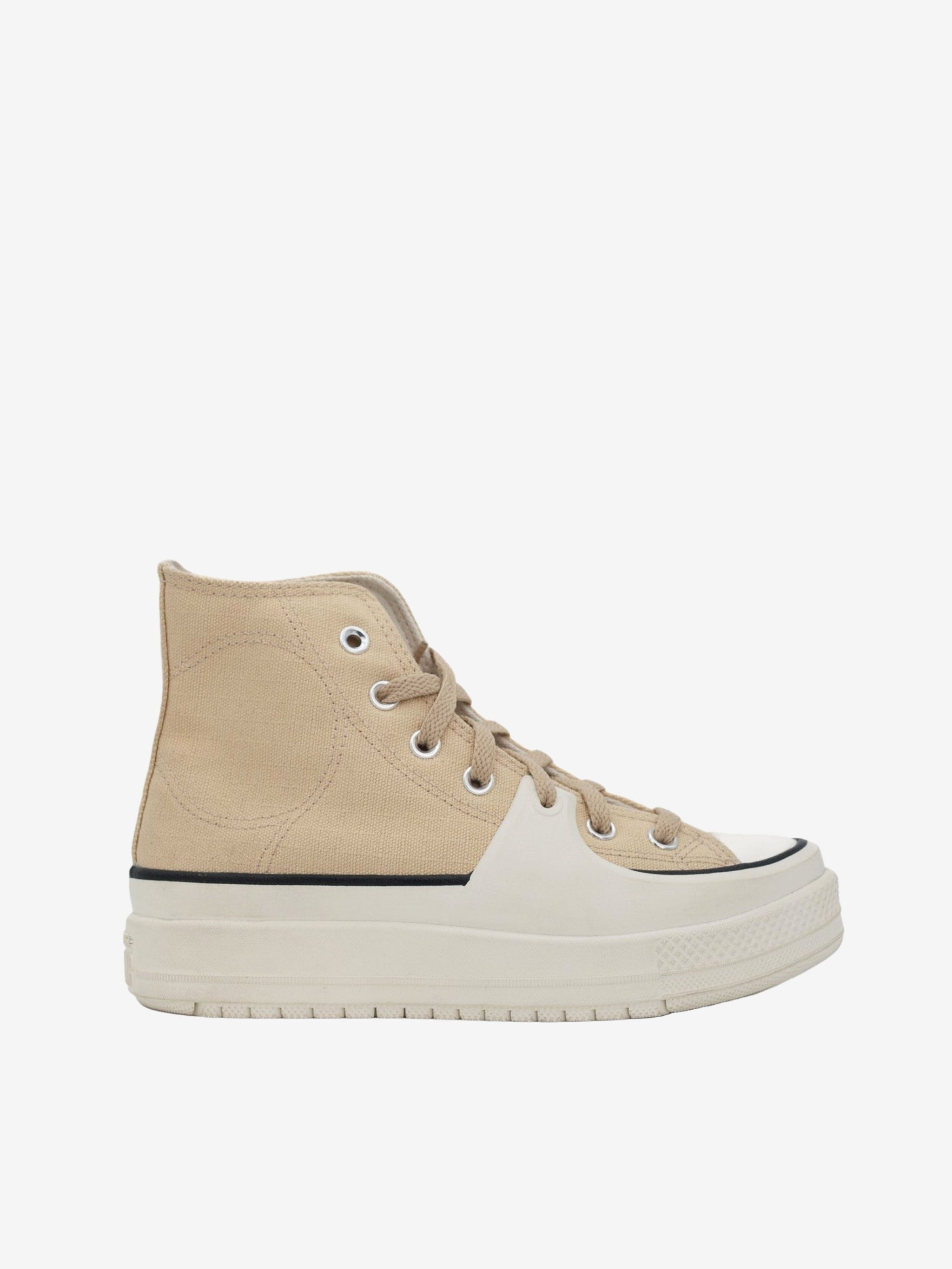 Converse Sneaker Construct Camp Daze Hi Nutty Granola-Egret