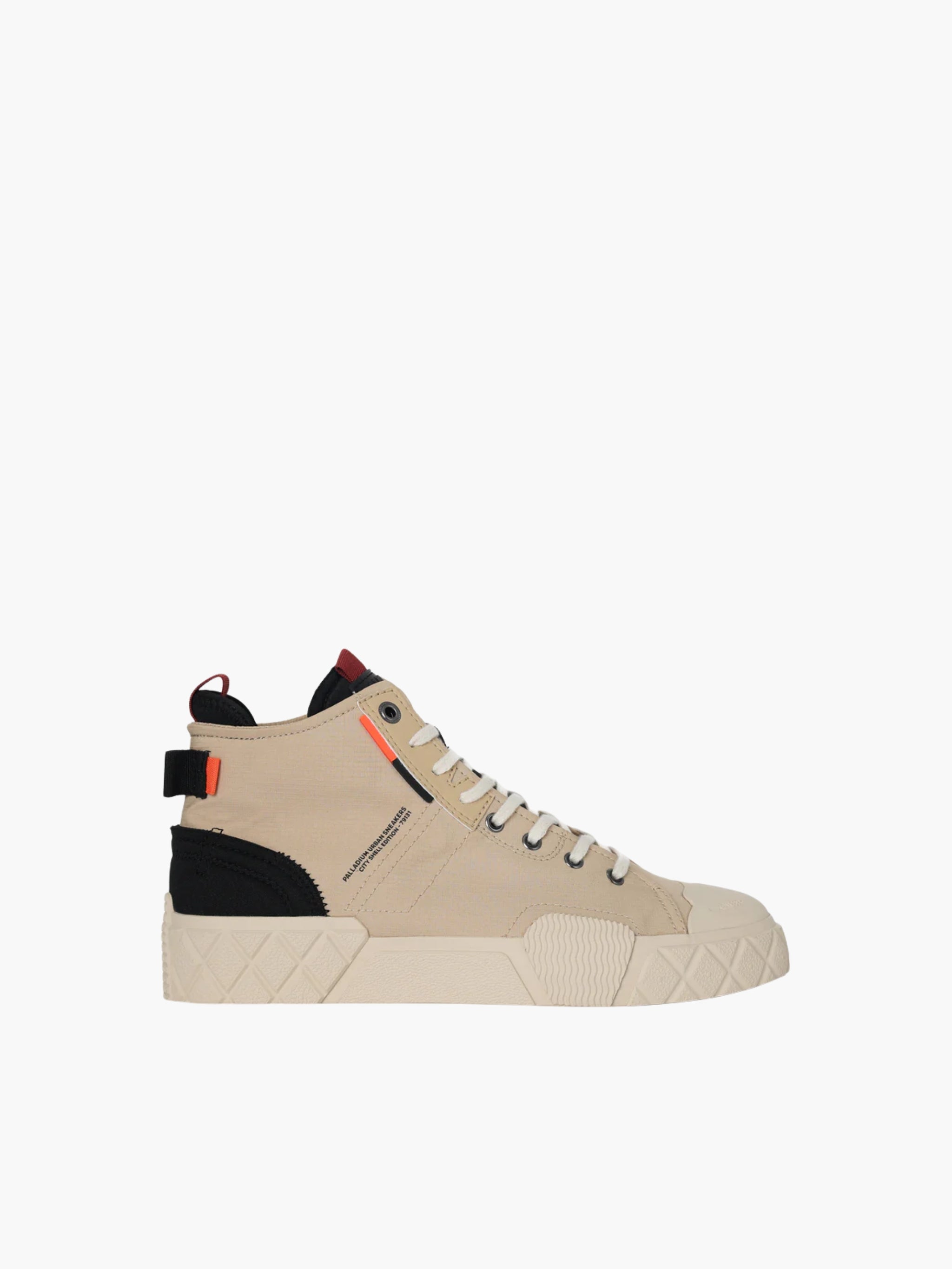 Palladium Boot Ace City Shell Chuk Warm Sand