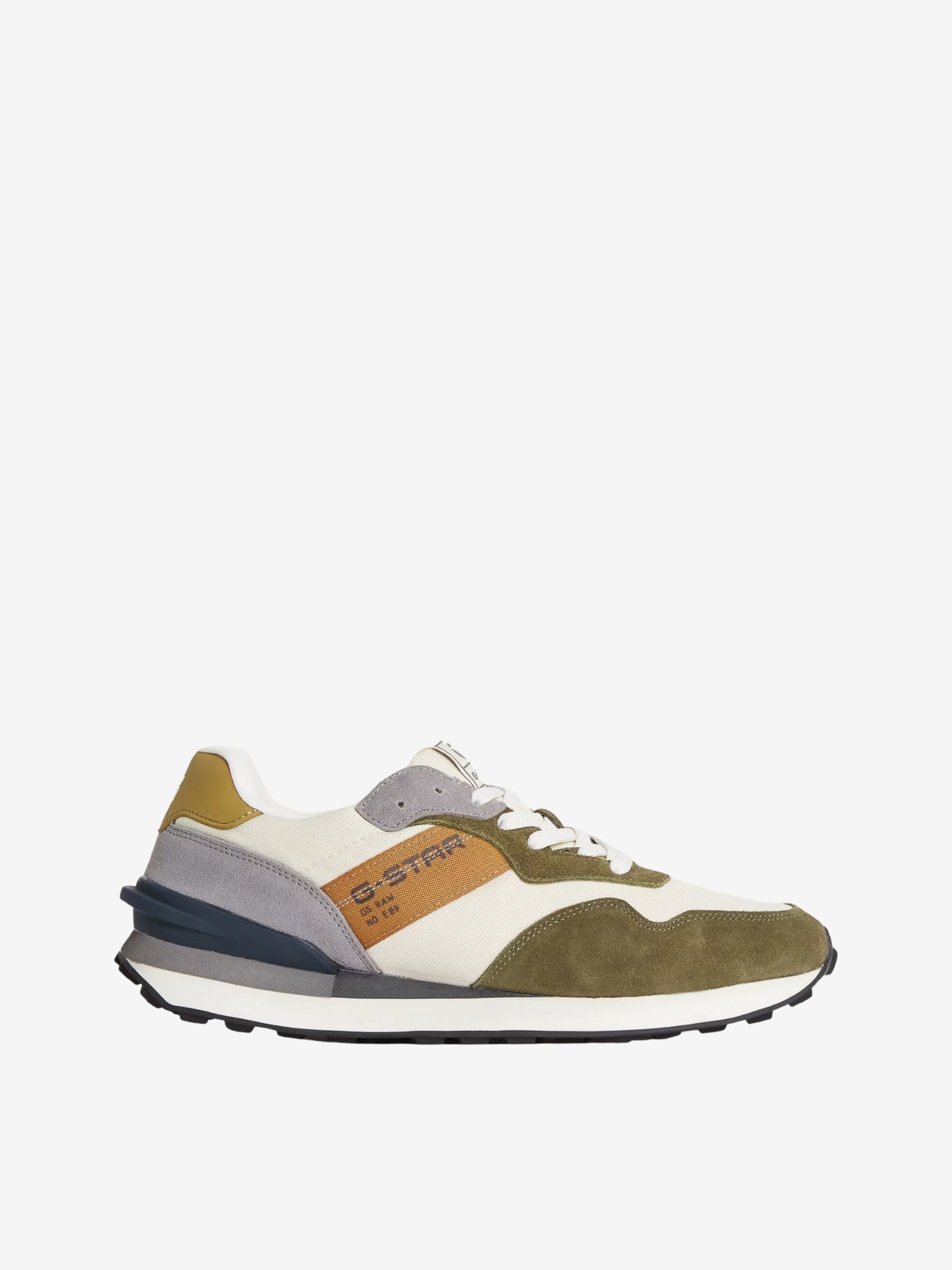 G-Star Sneaker Abner Runner Low Off White-Olive