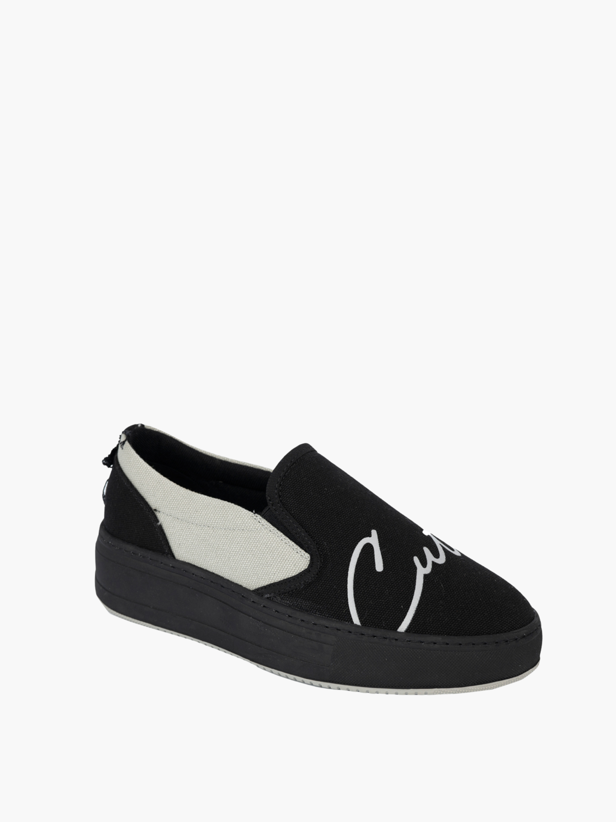 Cutty Sneaker CS9 Logo Print Black