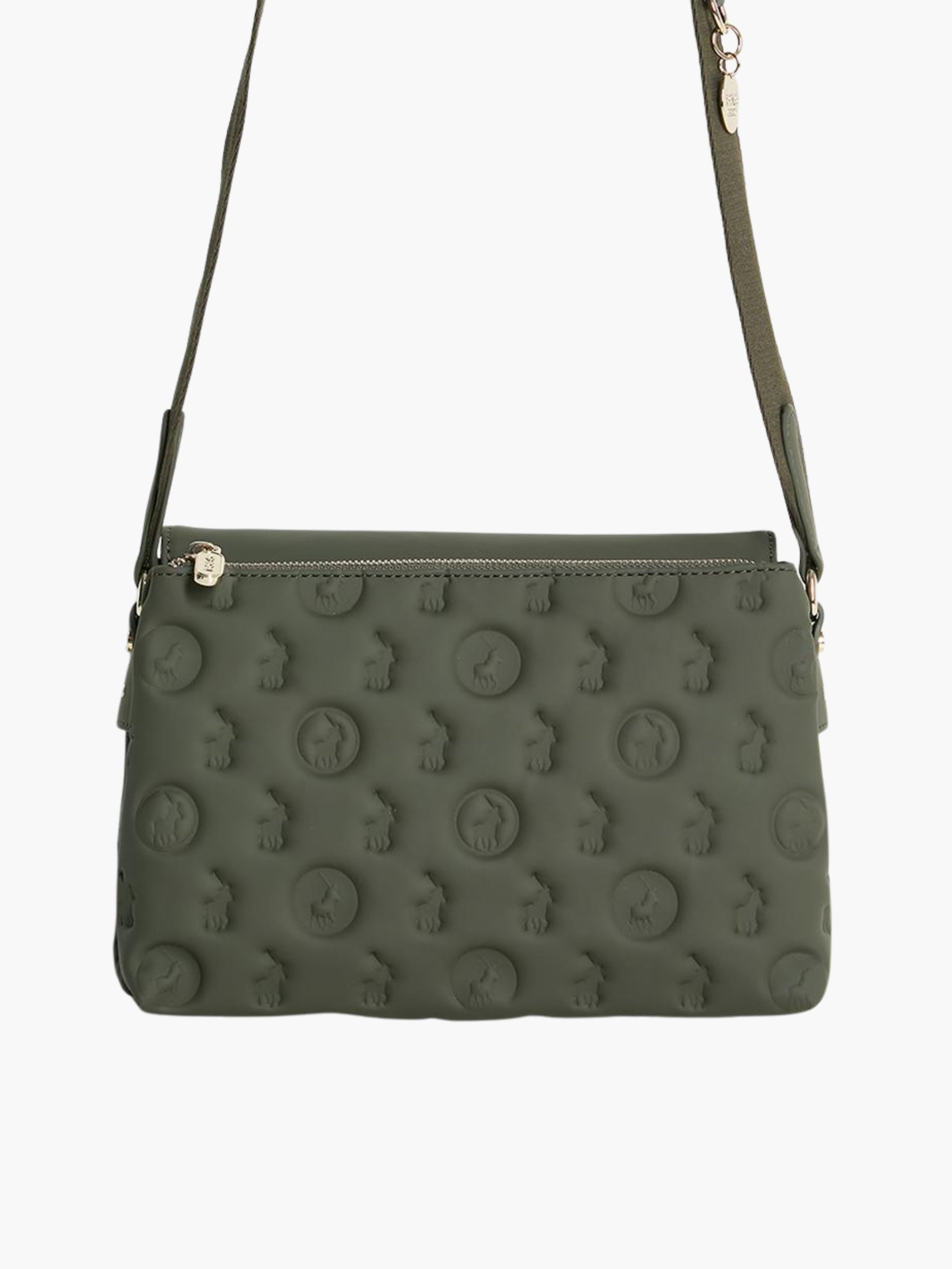 Polo Bag Flapover Multi Sling Olive
