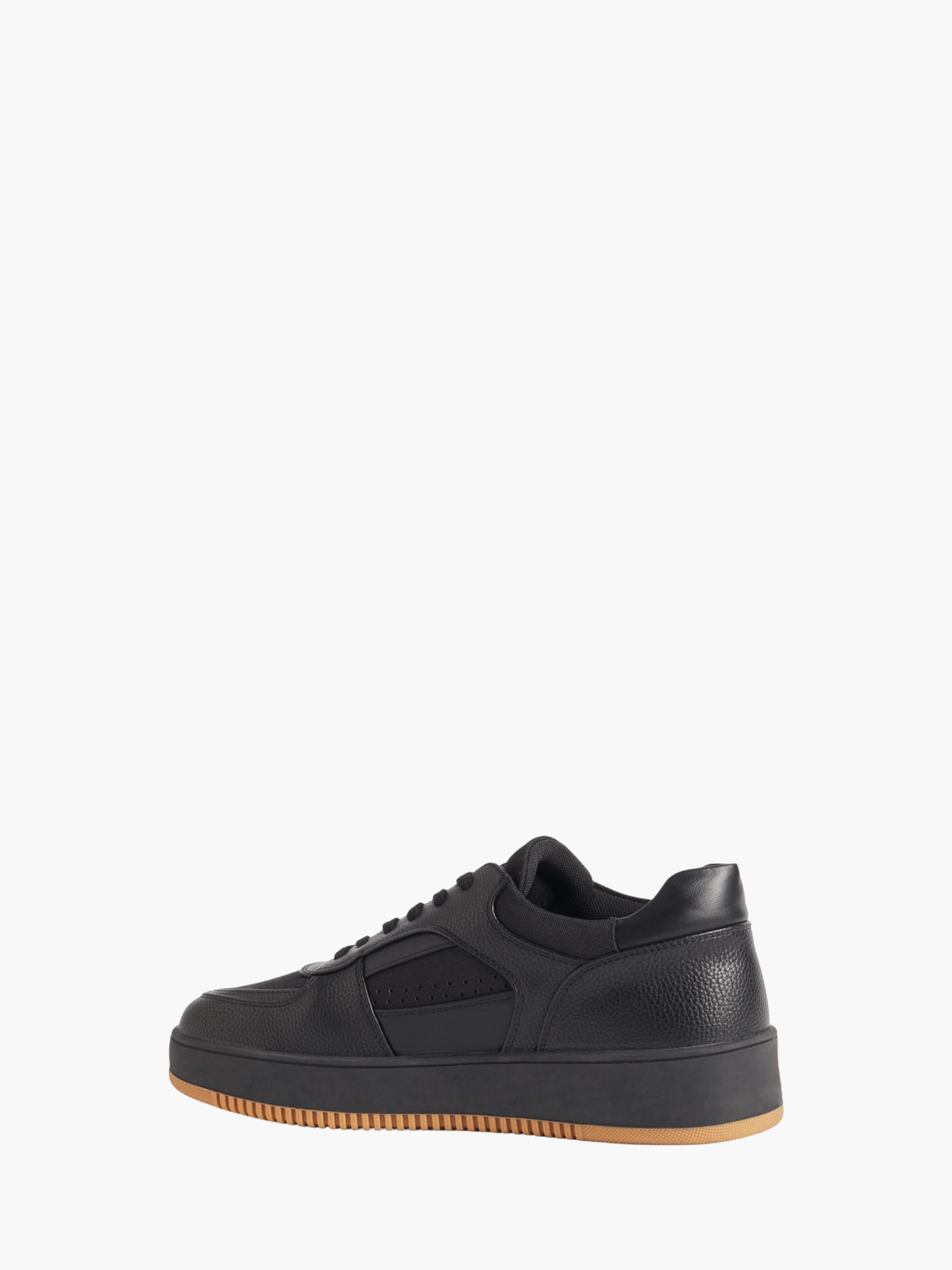 Cutty Sneakers Cs13 Leather Lace Up Black