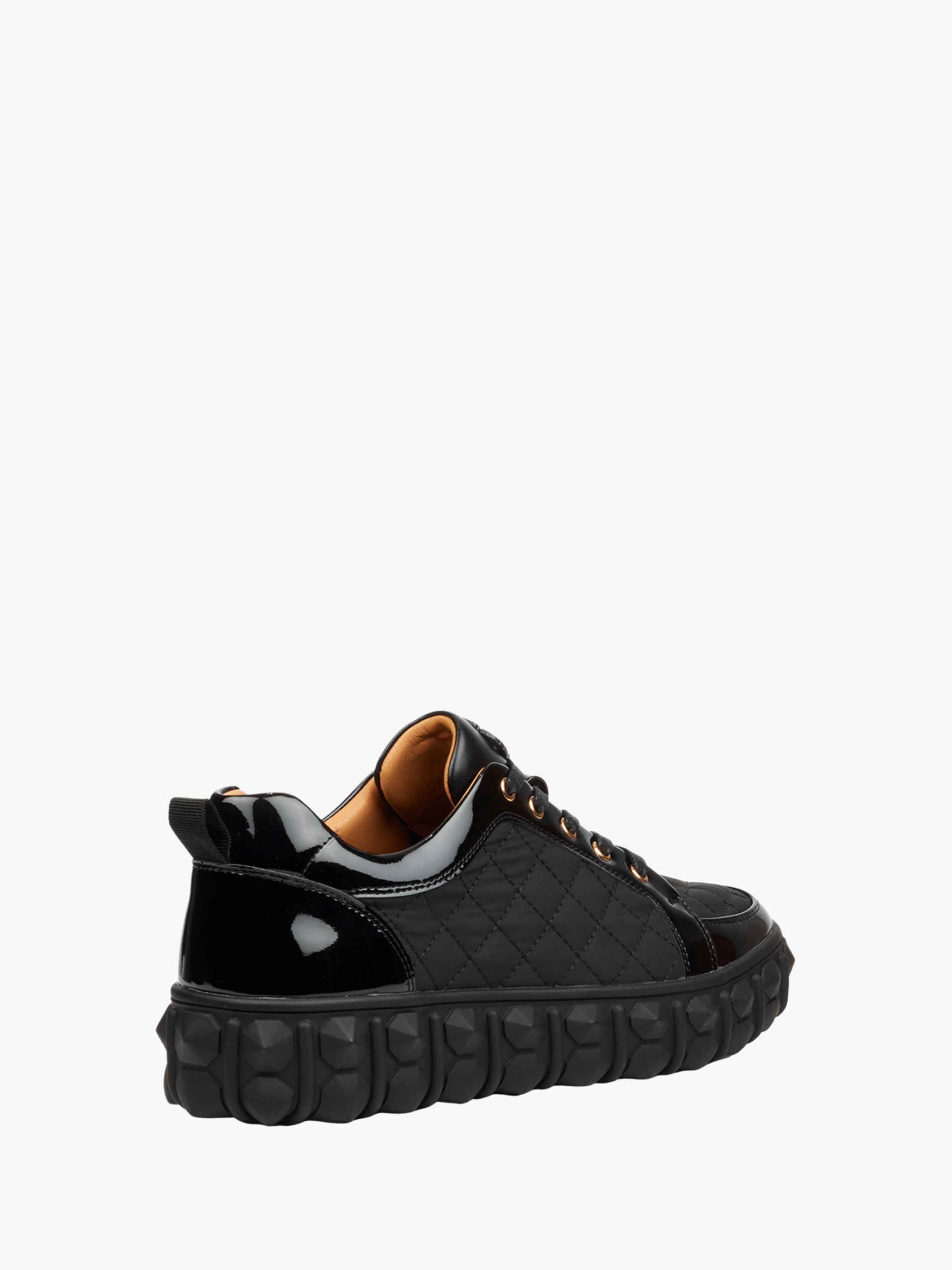 Mazerata Sneakers Pigale 38 Faux Patent Black