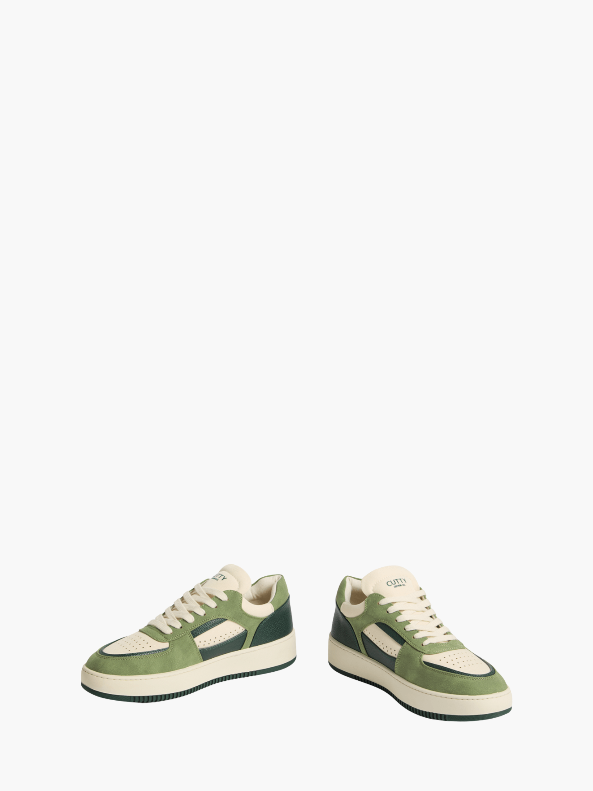 Cutty Sneakers Cs10 Suede Leather Green