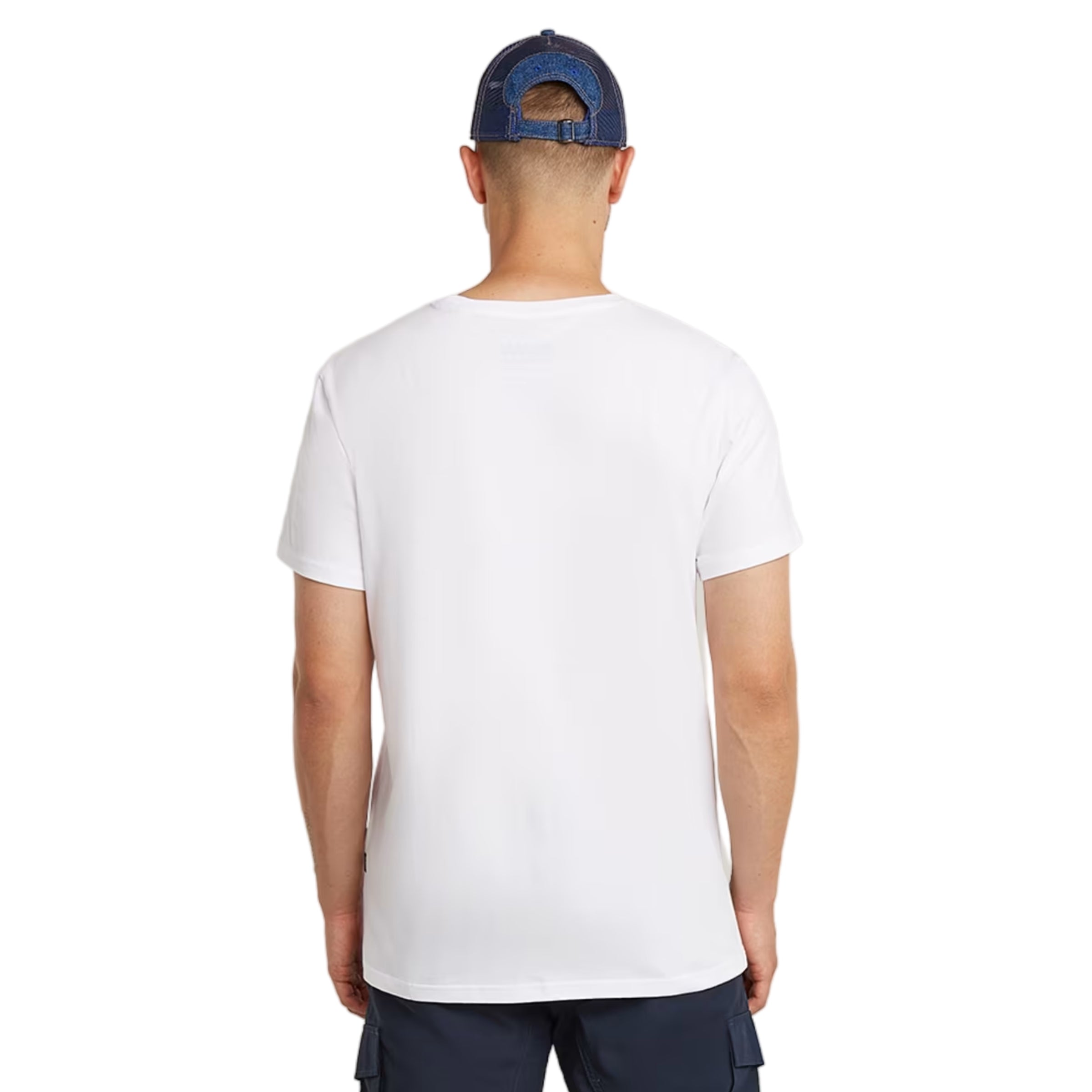 G-Star T-Shirt Finger Print Burger White