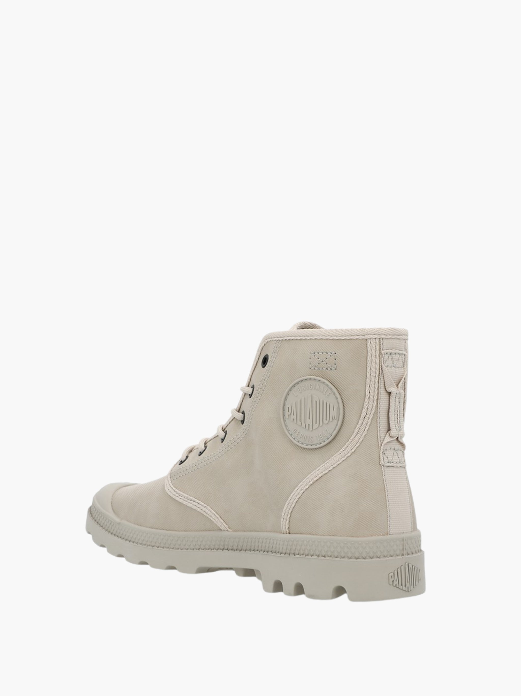 Palladium Boots Pampa Hi Coated Natural Grey