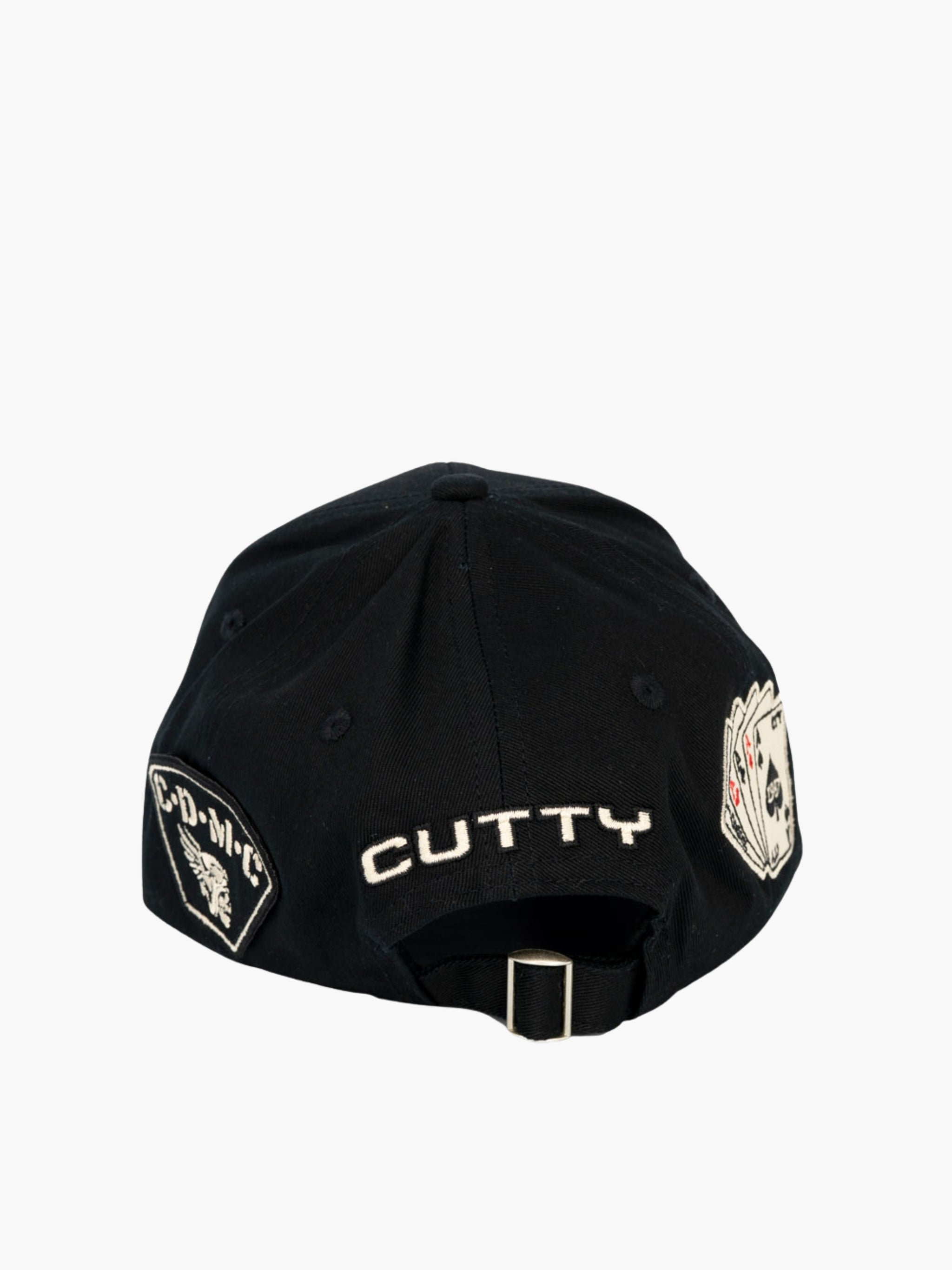 Cutty Cap Logo Lion Applique Black
