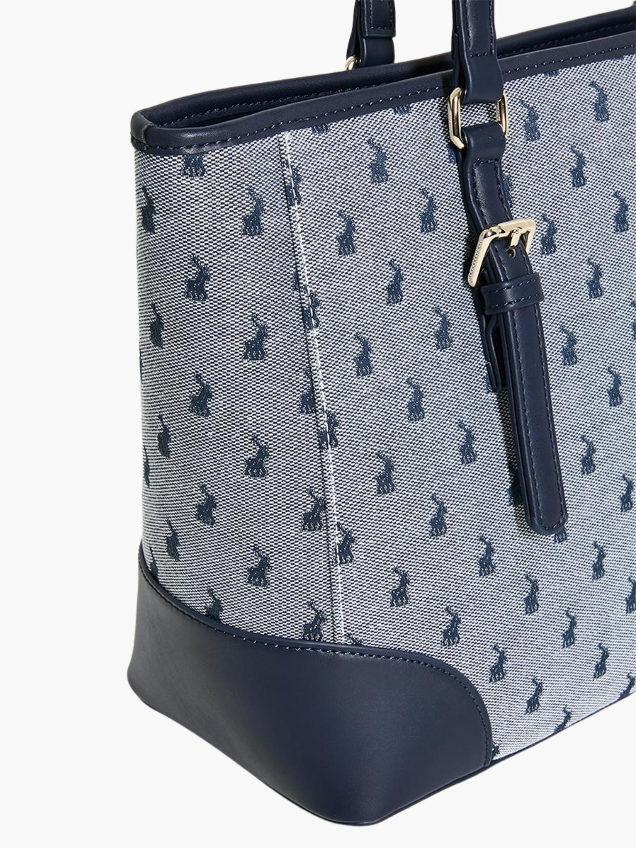 Polo Bag Tote Medium Market Navy