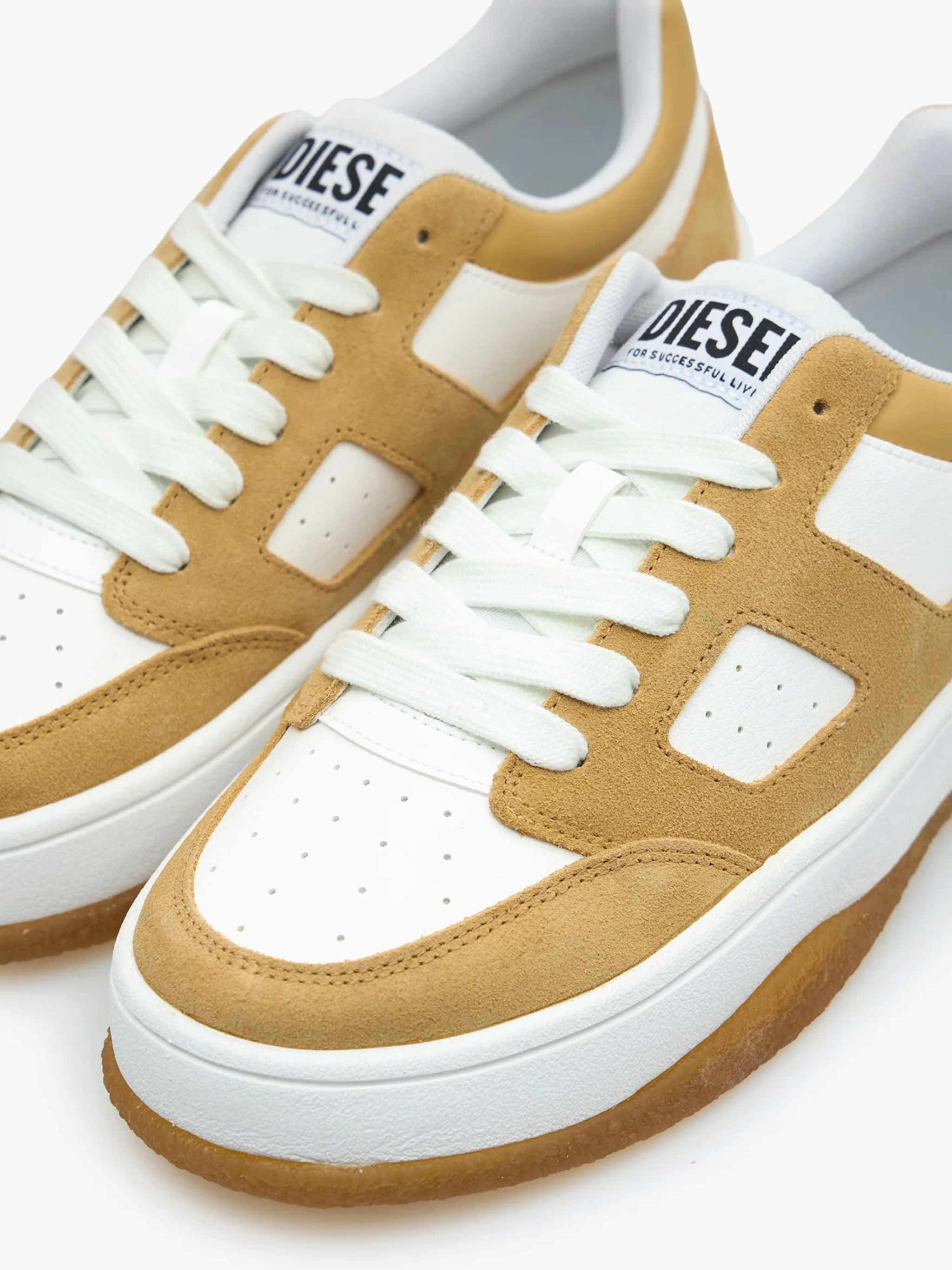 Diesel Sneakers D385 S-D-Long Low White/Beige