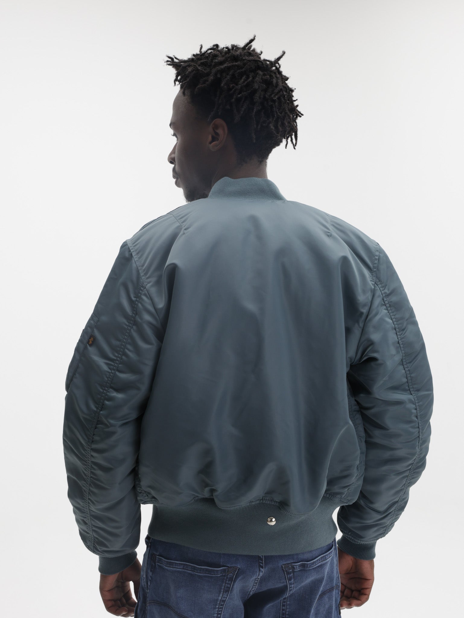 Alpha Jacket MA-1 Classic Denim Blue