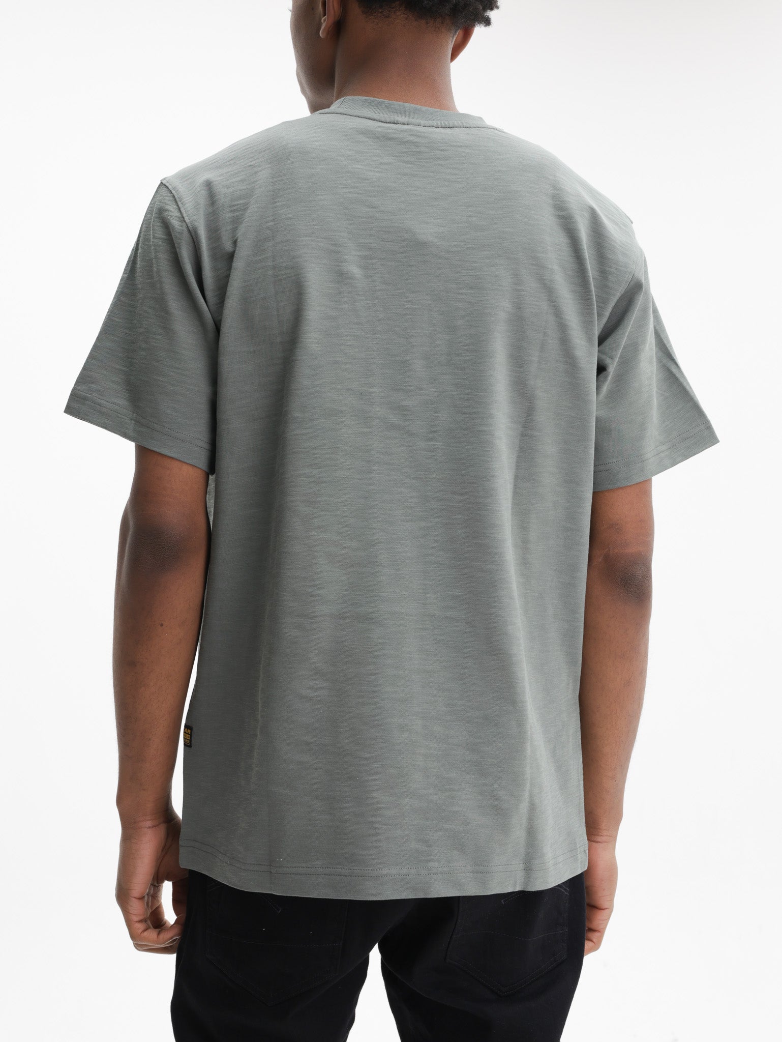 G-Star T-Shirt Distressed Zip Pocket Orphus