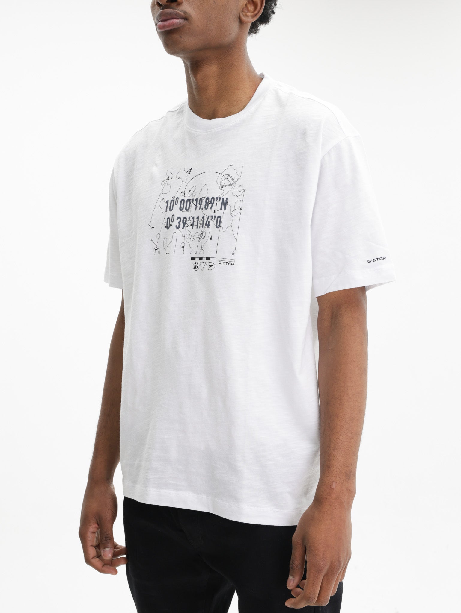 G-Star T-Shirt Coord Gr Relaxed White