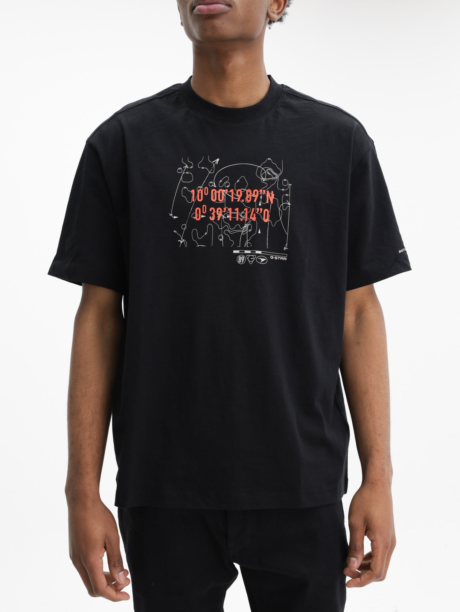 G-Star T-Shirt Coord Gr Relaxed Dark Black
