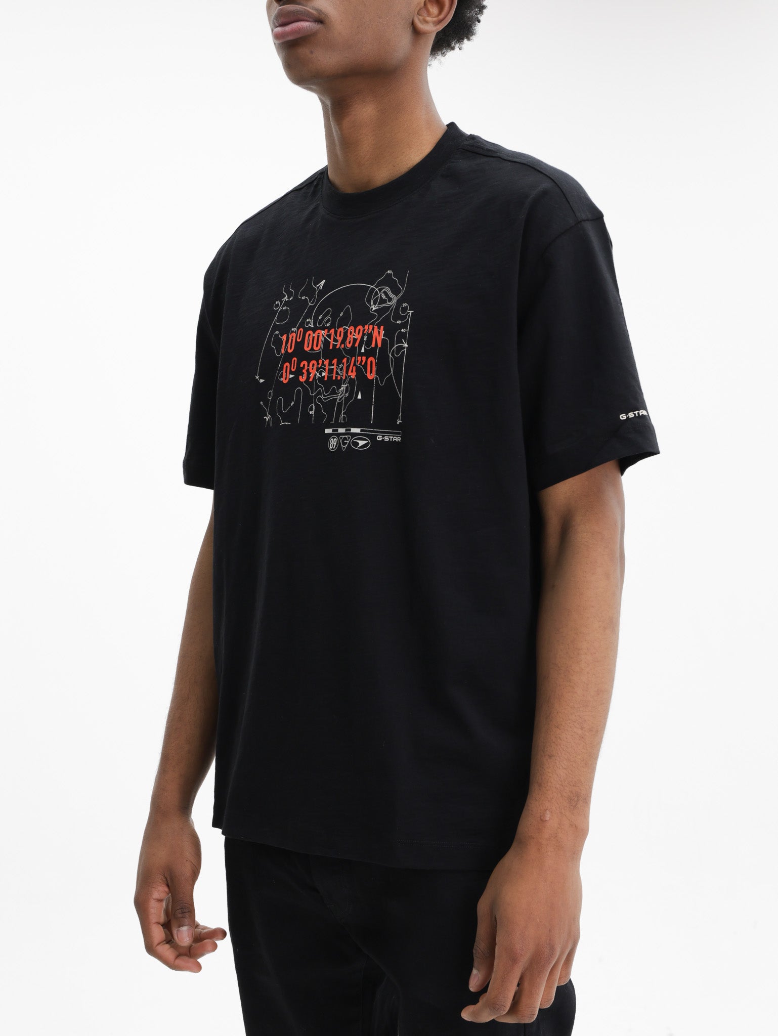 G-Star T-Shirt Coord Gr Relaxed Dark Black