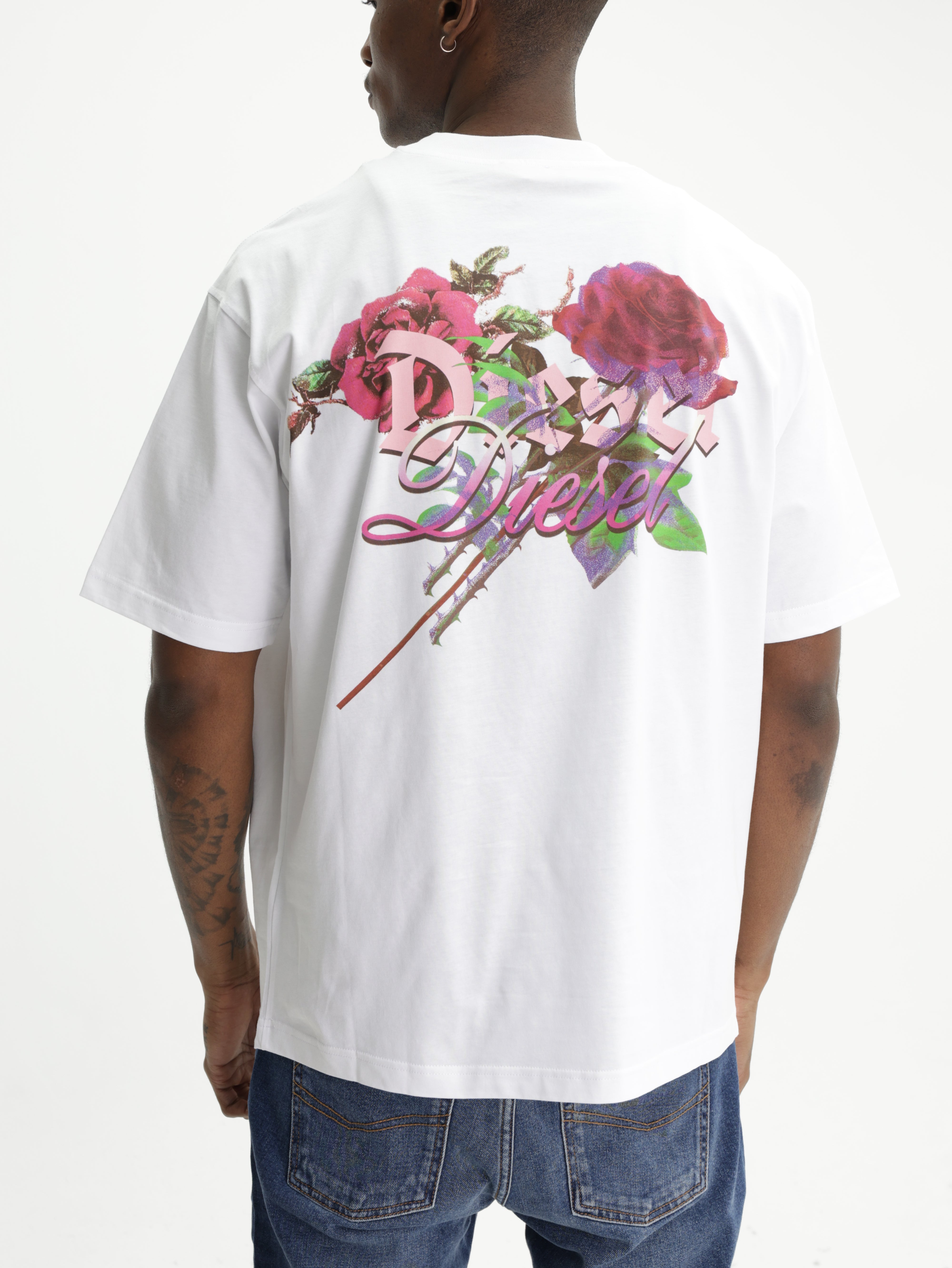 Diesel T-Shirt M-T Boggy V4 Relaxed Black