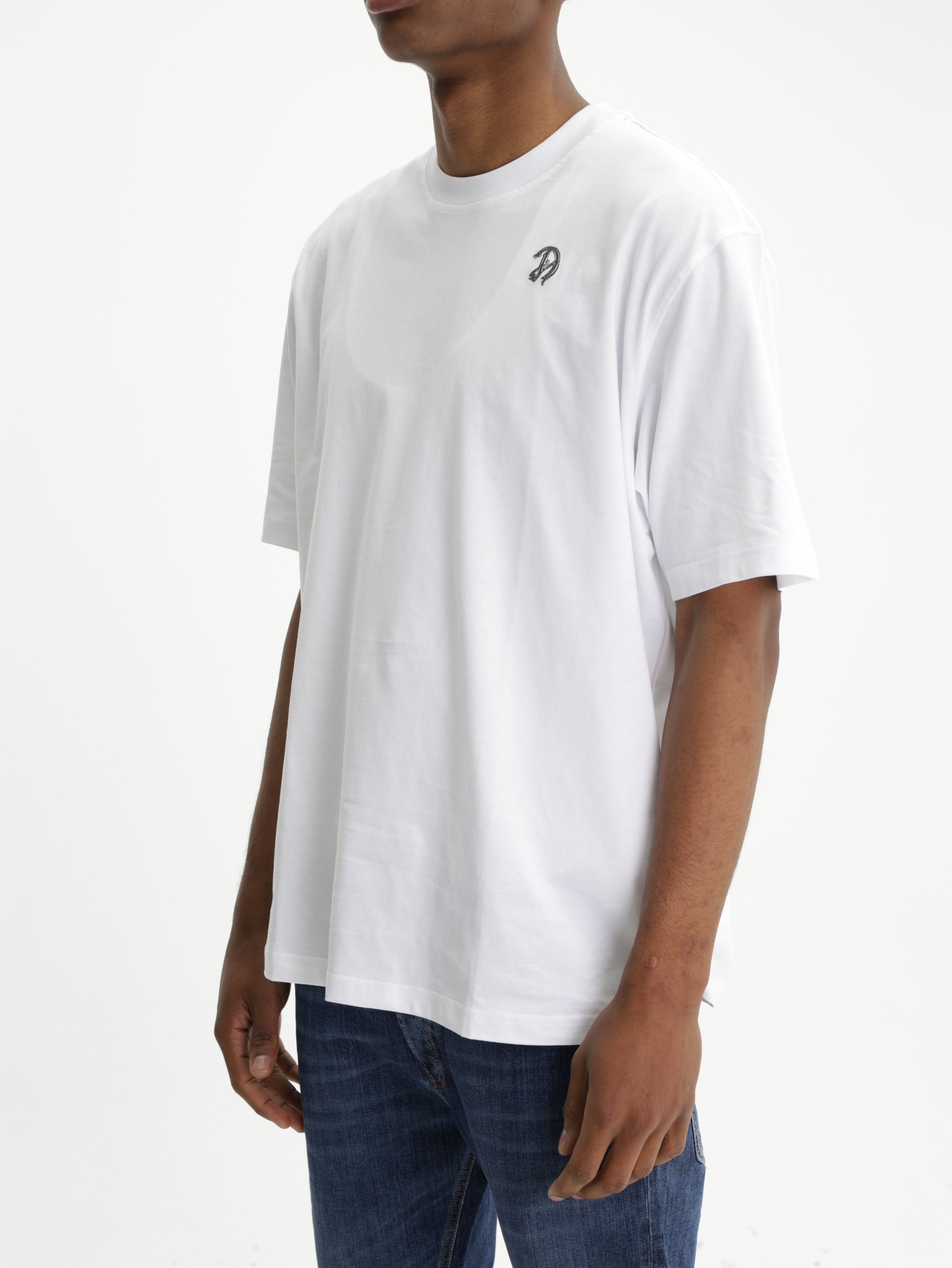DIESEL T-SHIRT M-T BOGGY V2 RELAXED WHITE