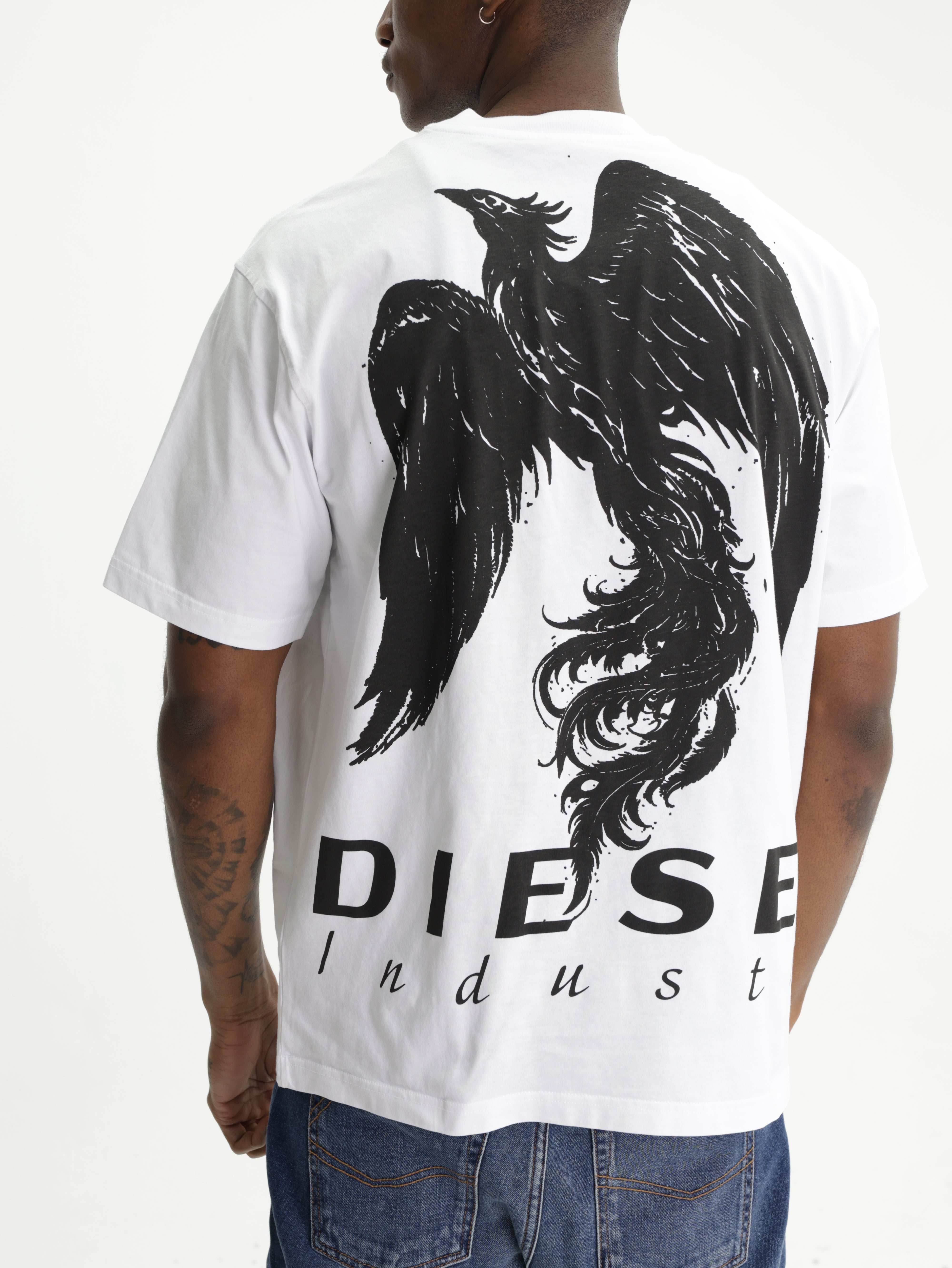 Diesel T-Shirt M-T Boggy V3 Relaxed White