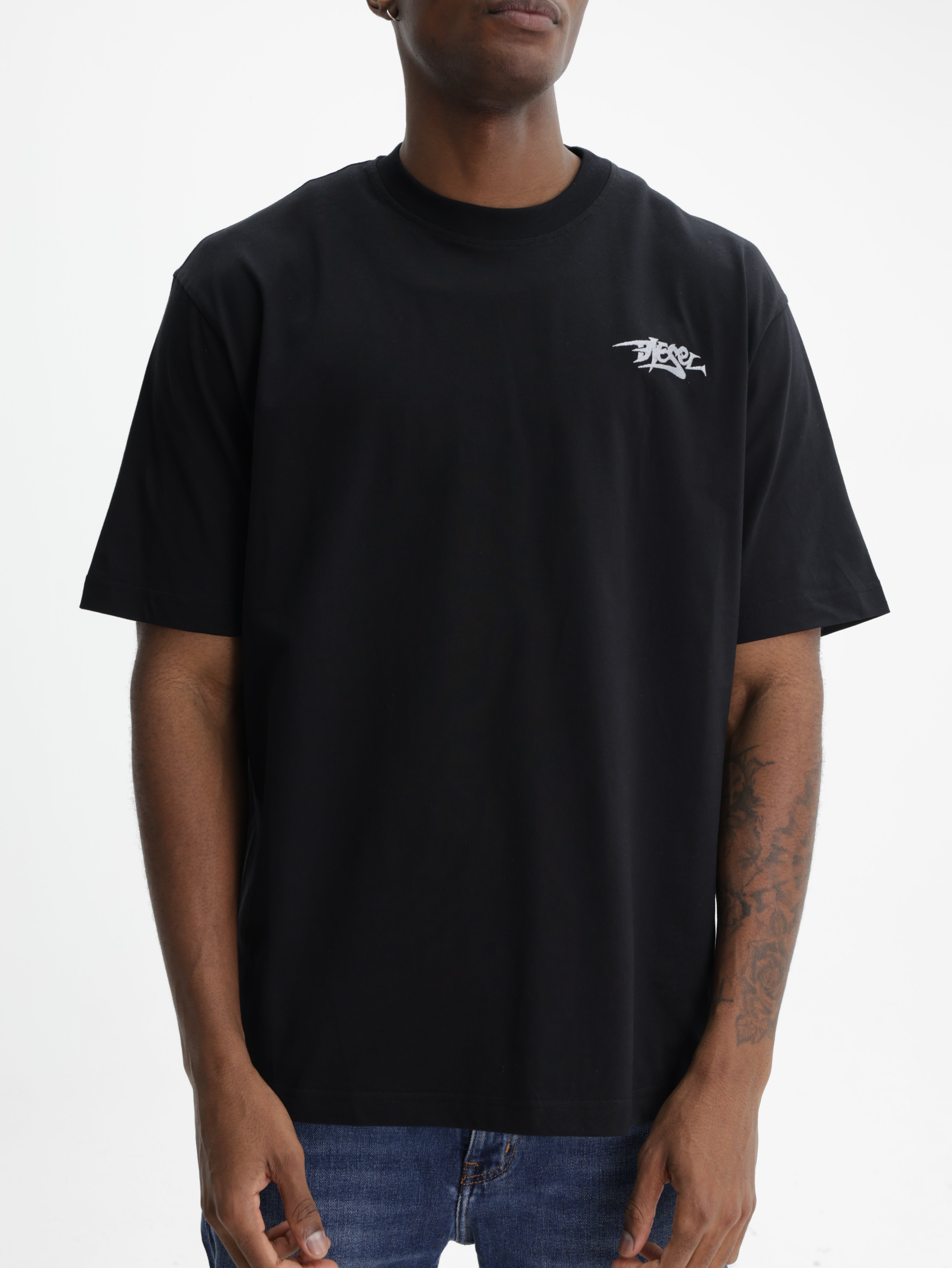 Diesel T-Shirt M-T Boggy V5 Relaxed Black