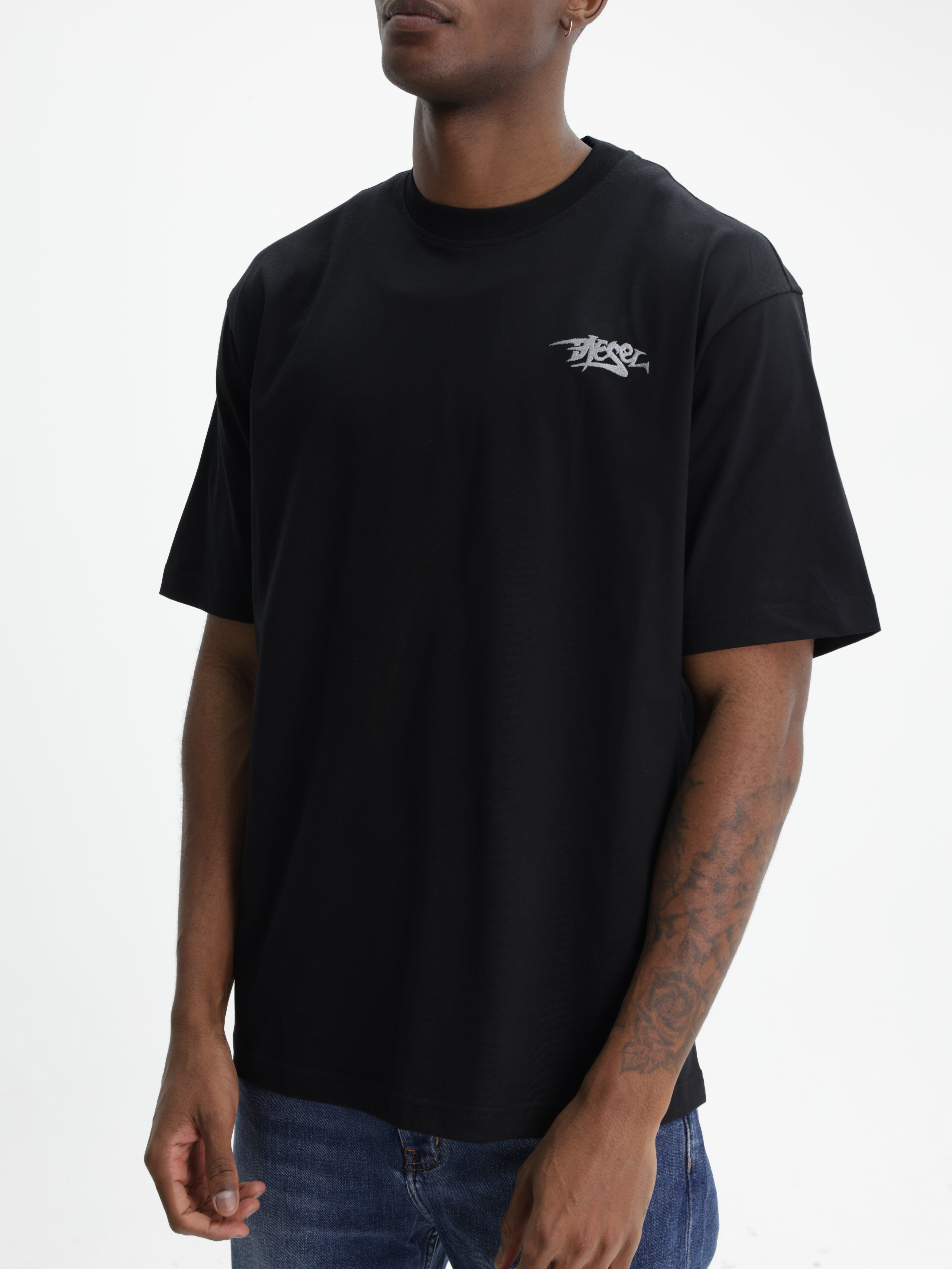 Diesel T-Shirt M-T Boggy V5 Relaxed Black
