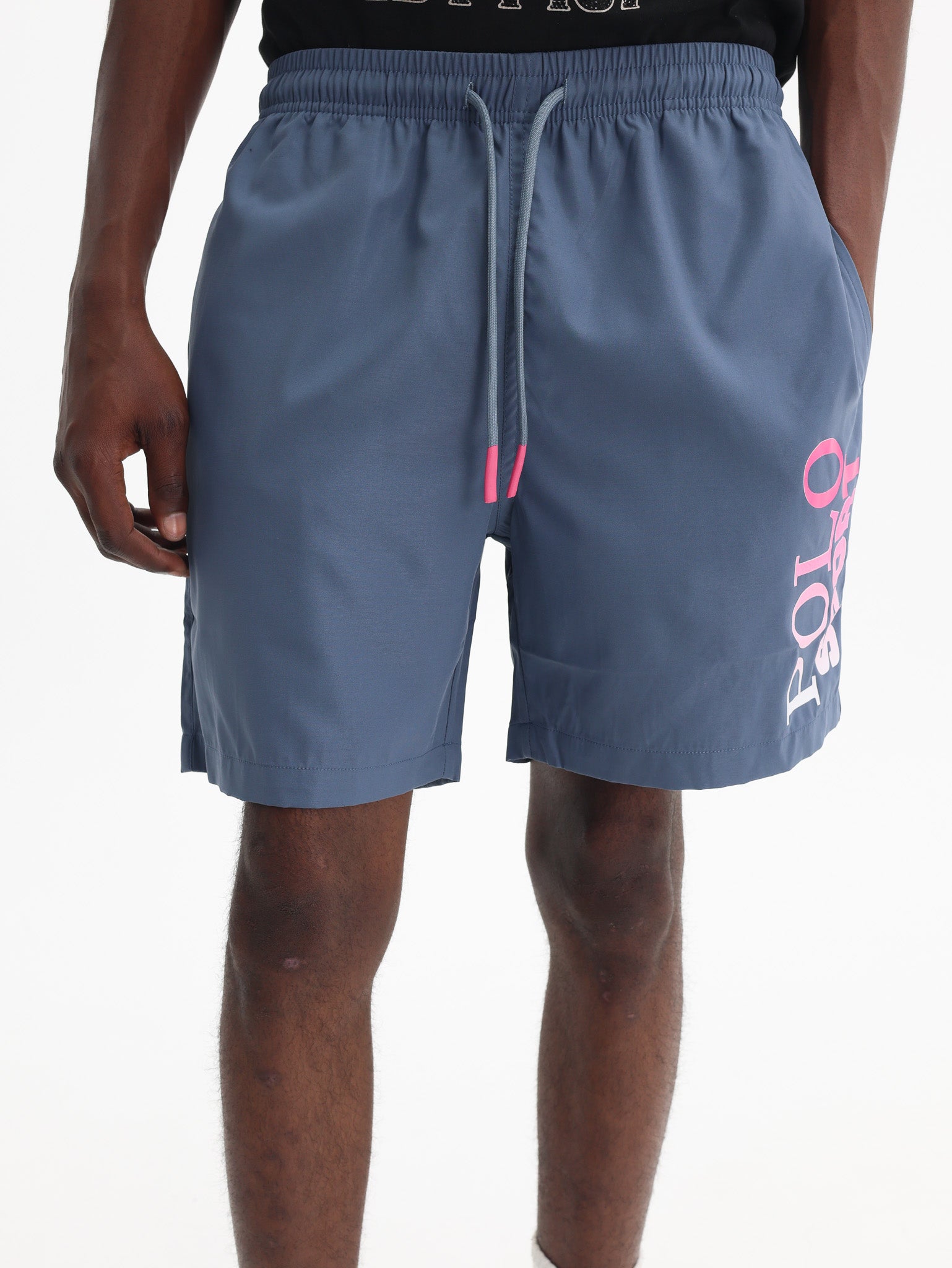 Polo Shorts Sport Beach Blue