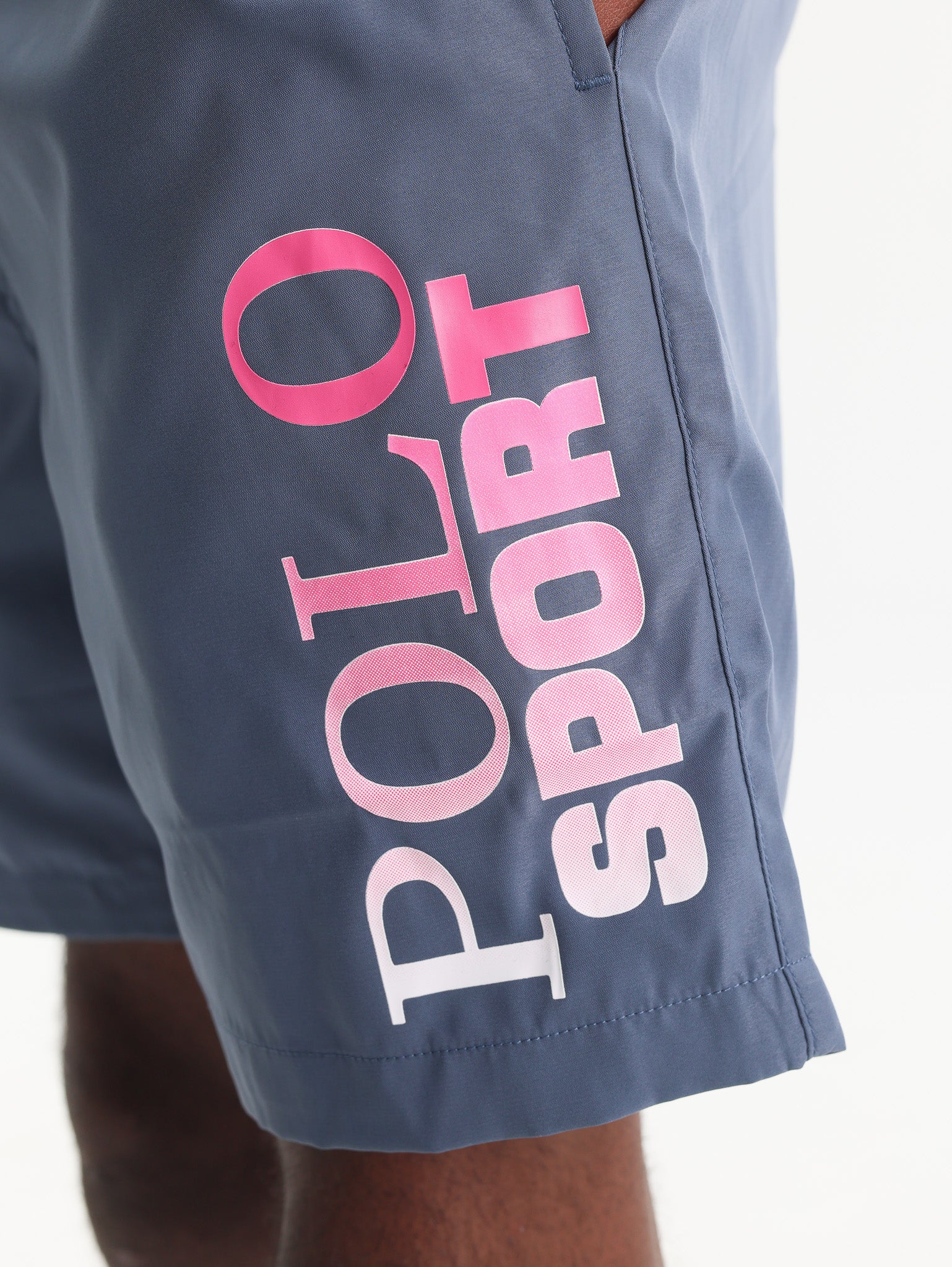 Polo Shorts Sport Beach Blue