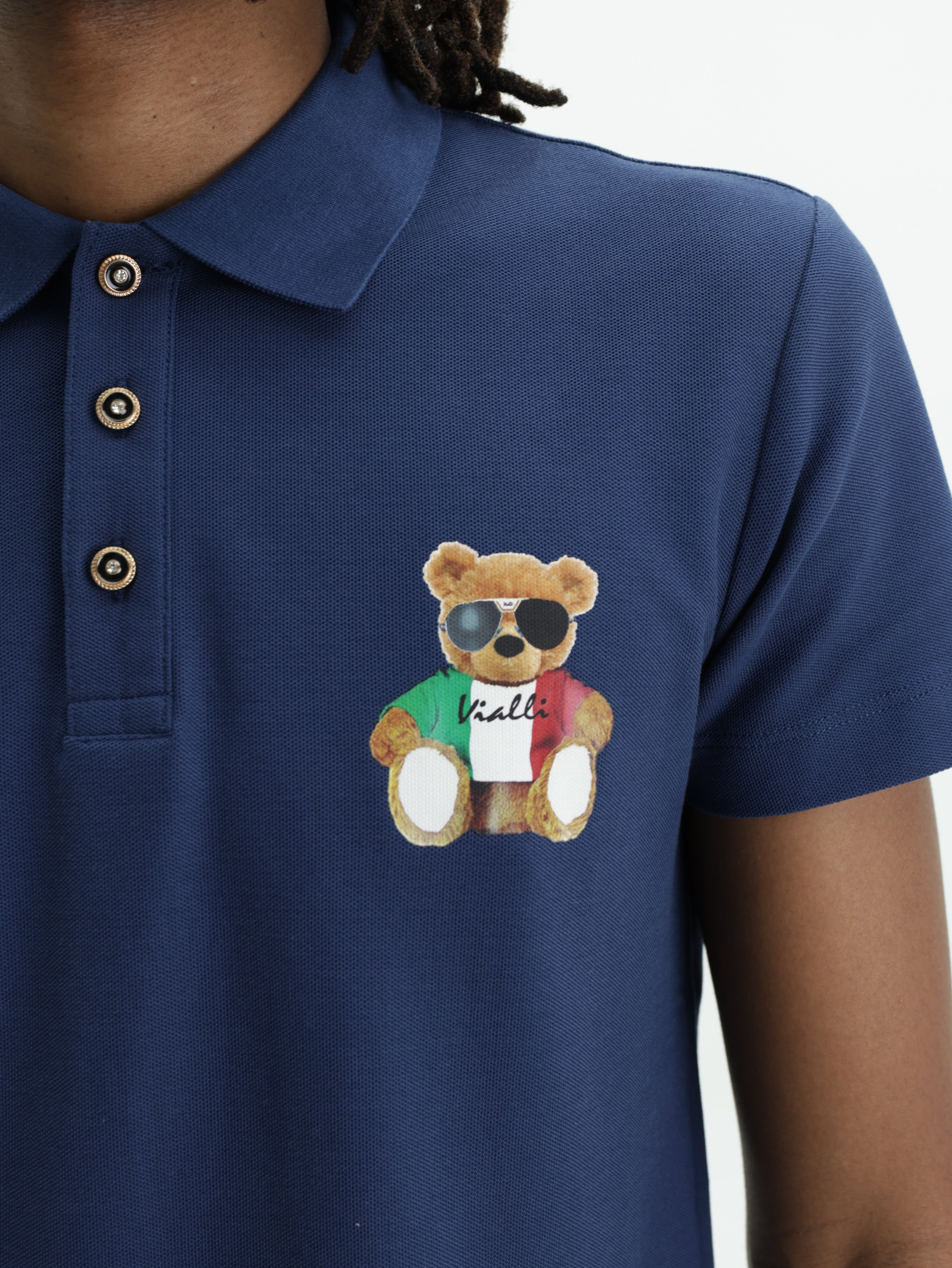 Vialli Golfer Kresta Navy