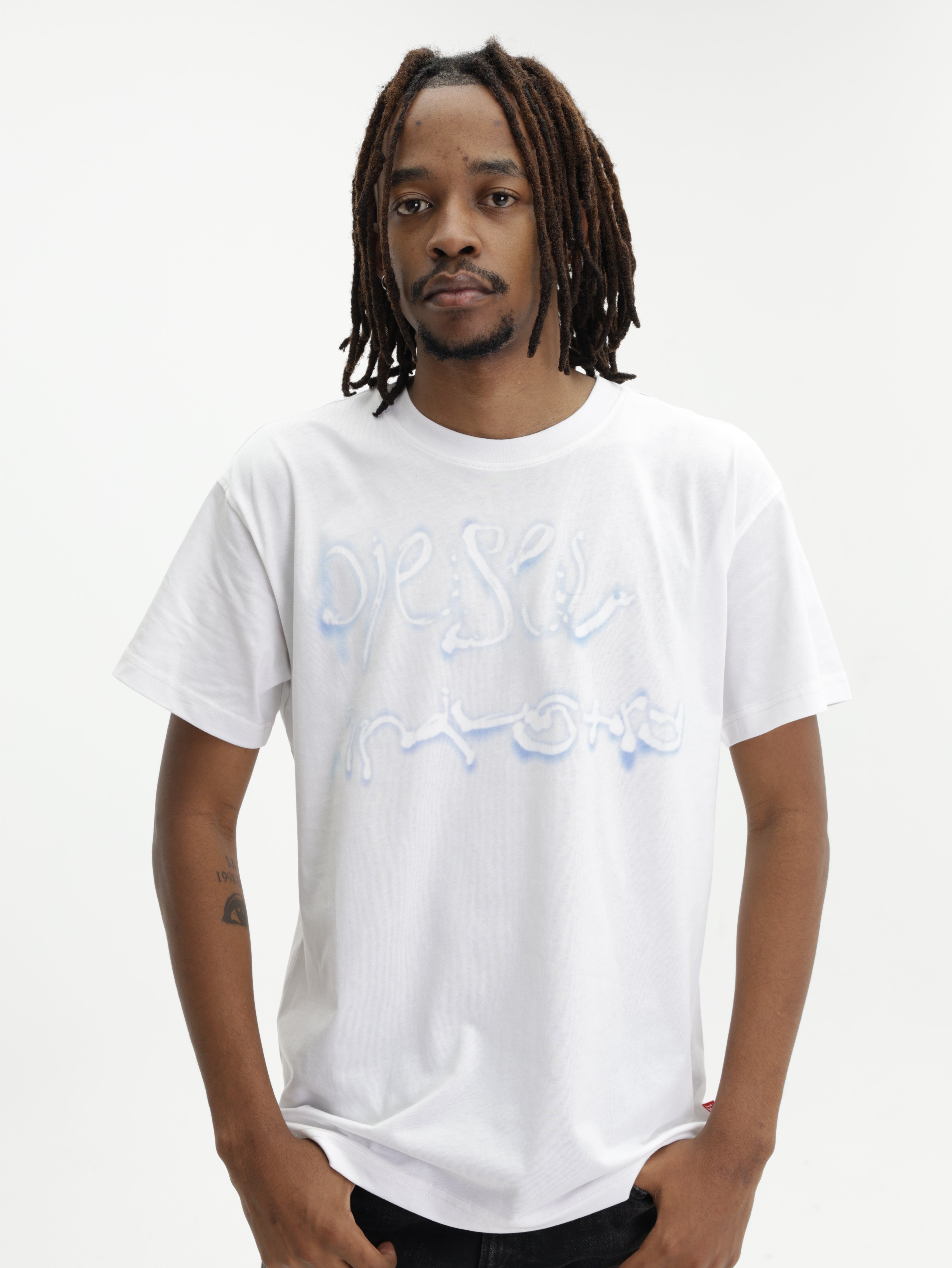 Diesel T-Shirt T-Norm-V8 White