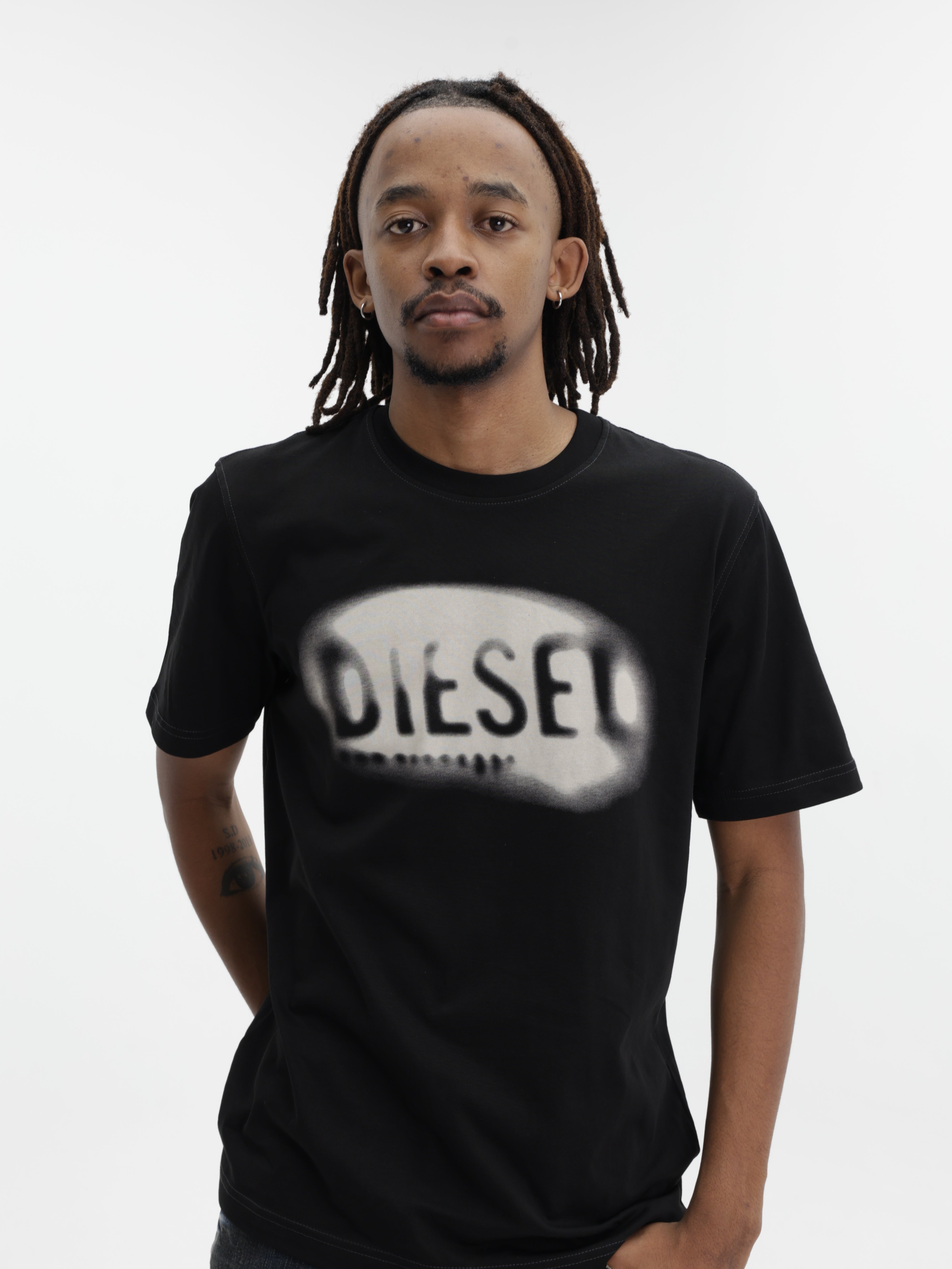 Diesel T-Shirt T-Adjust-V2 Black
