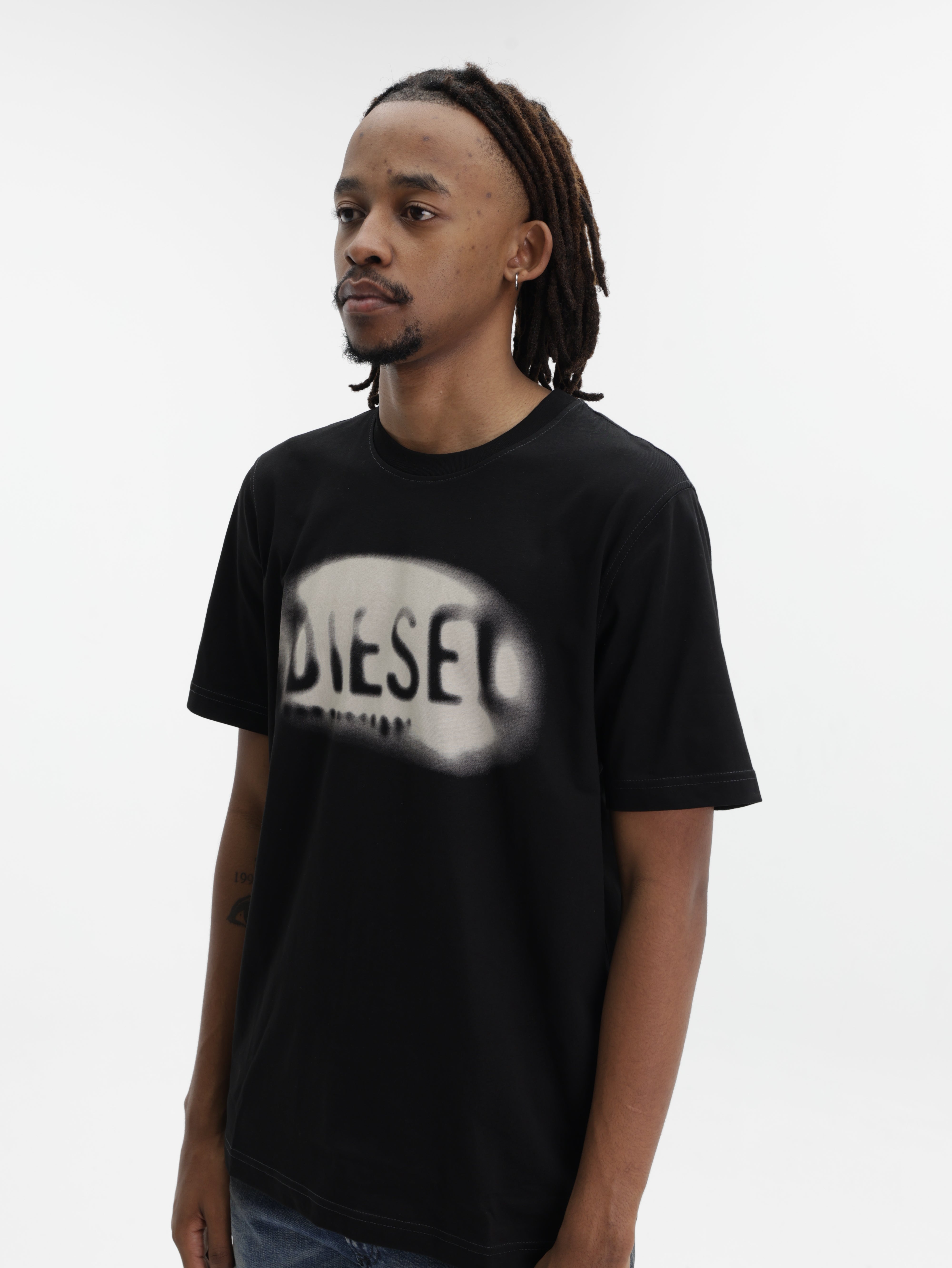 Diesel T-Shirt T-Adjust-V2 Black