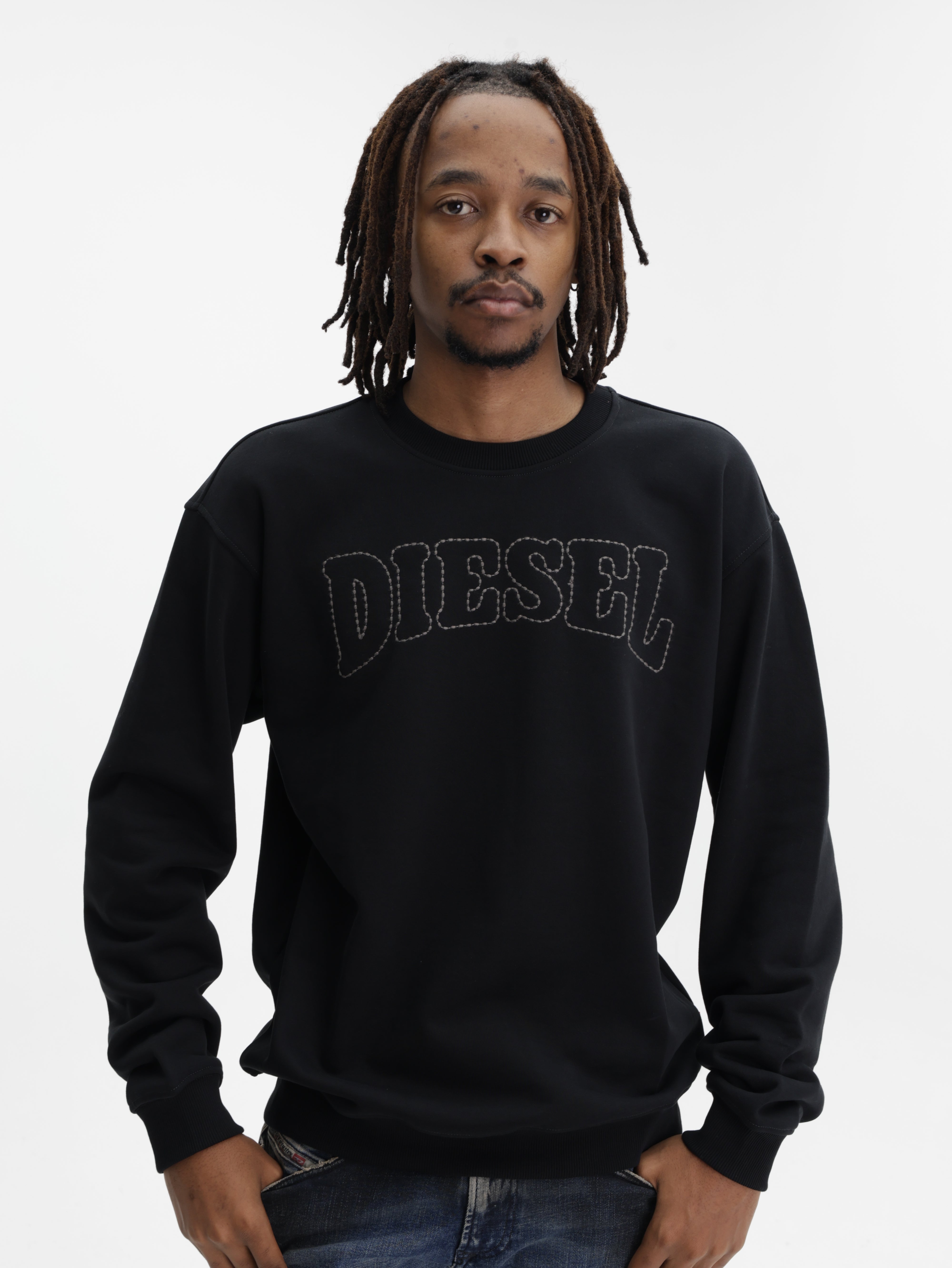 Diesel Sweater S-Norm-V10 Black