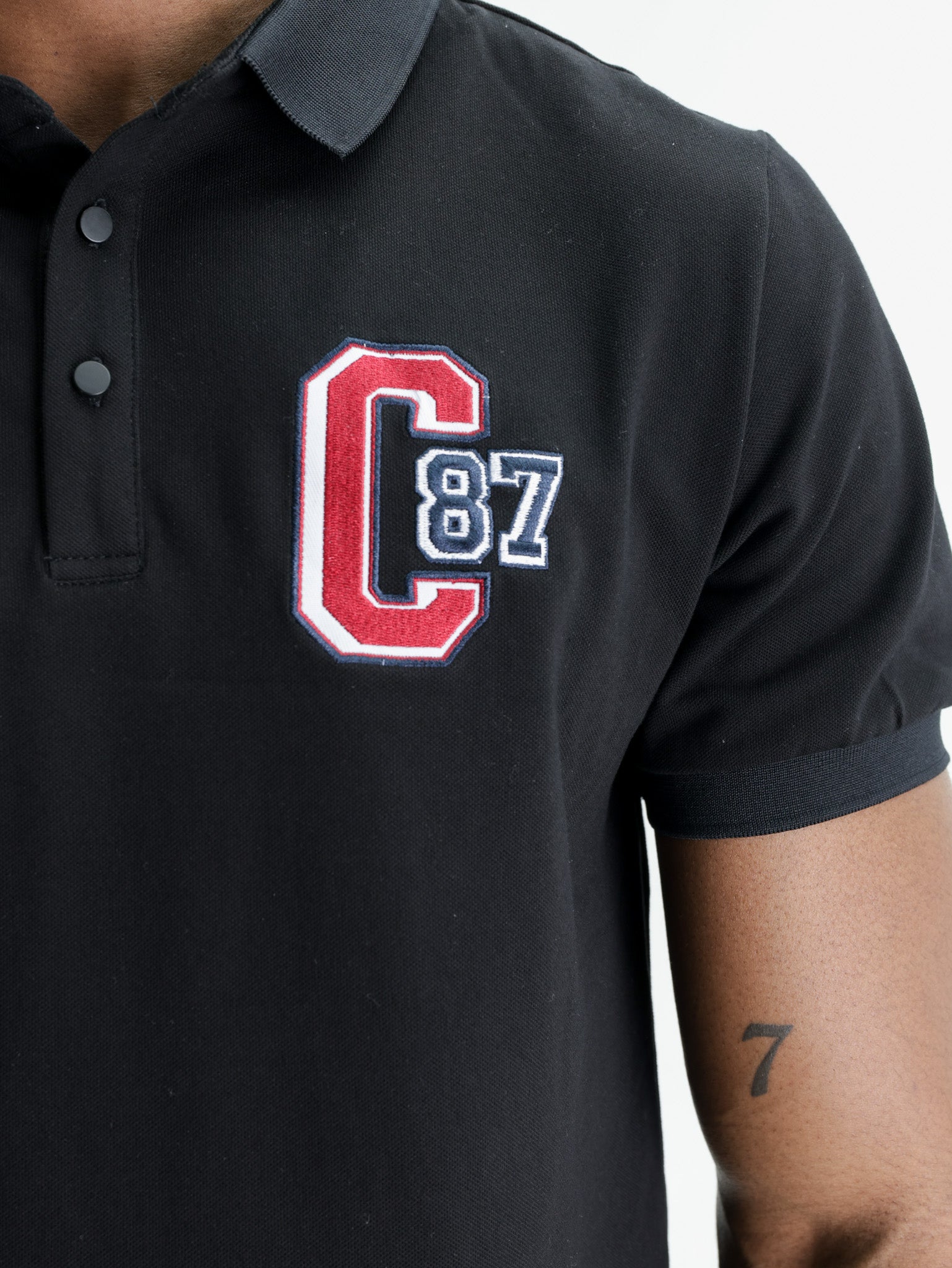 Cutty Golfer C87 Logo  Black