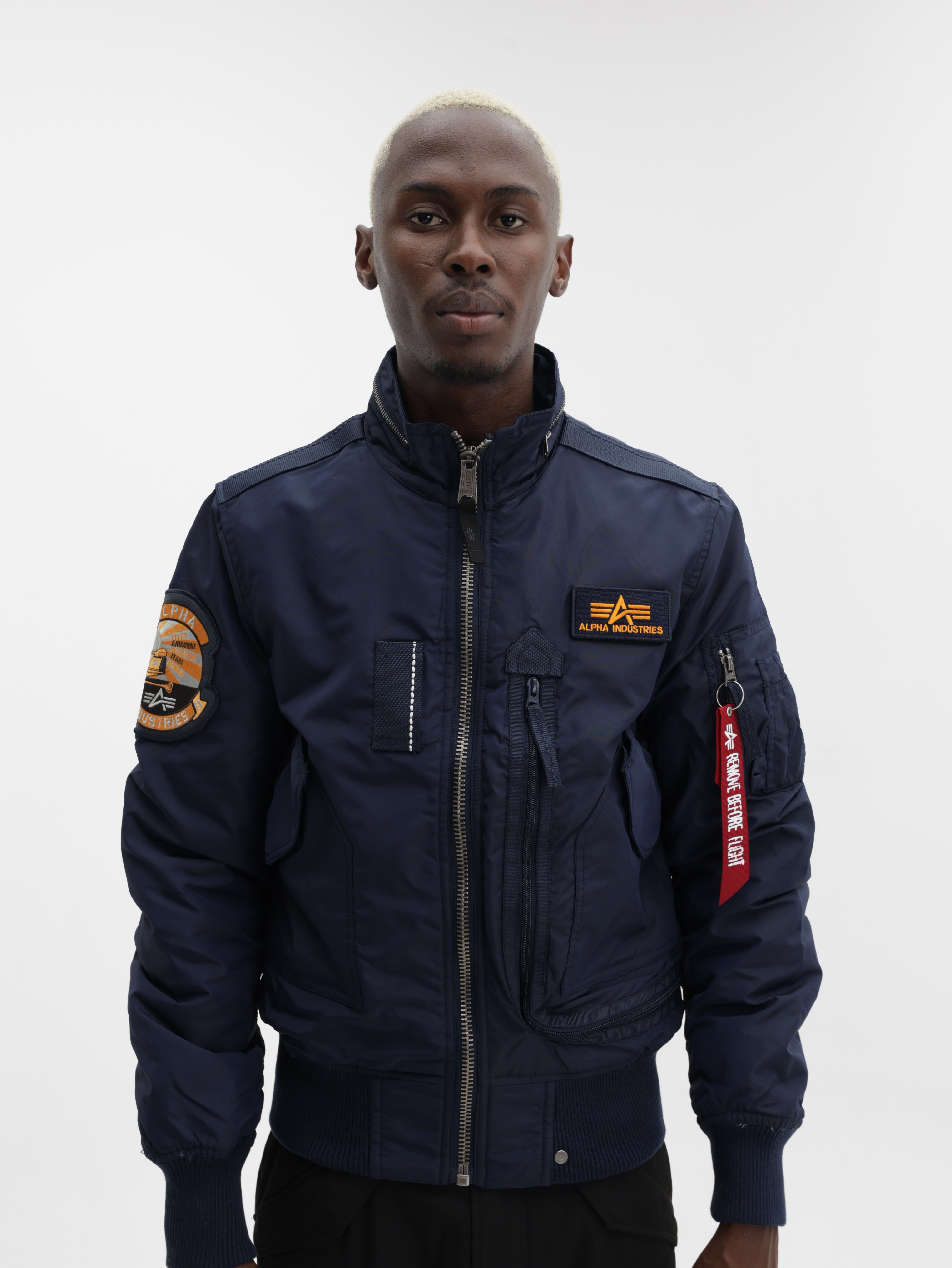 Alpha Jacket Engine Rep Blue
