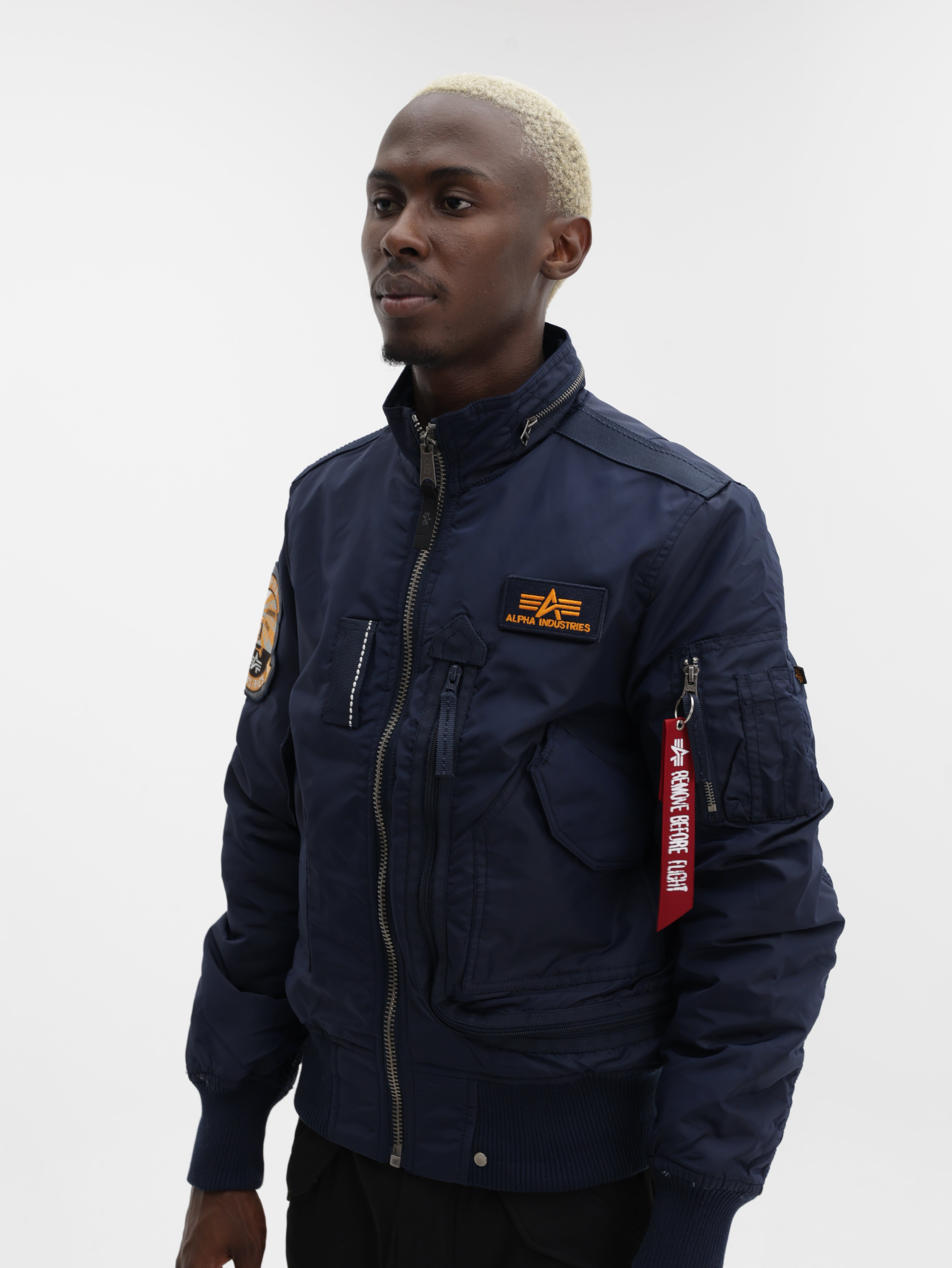 Alpha Jacket Engine Rep Blue