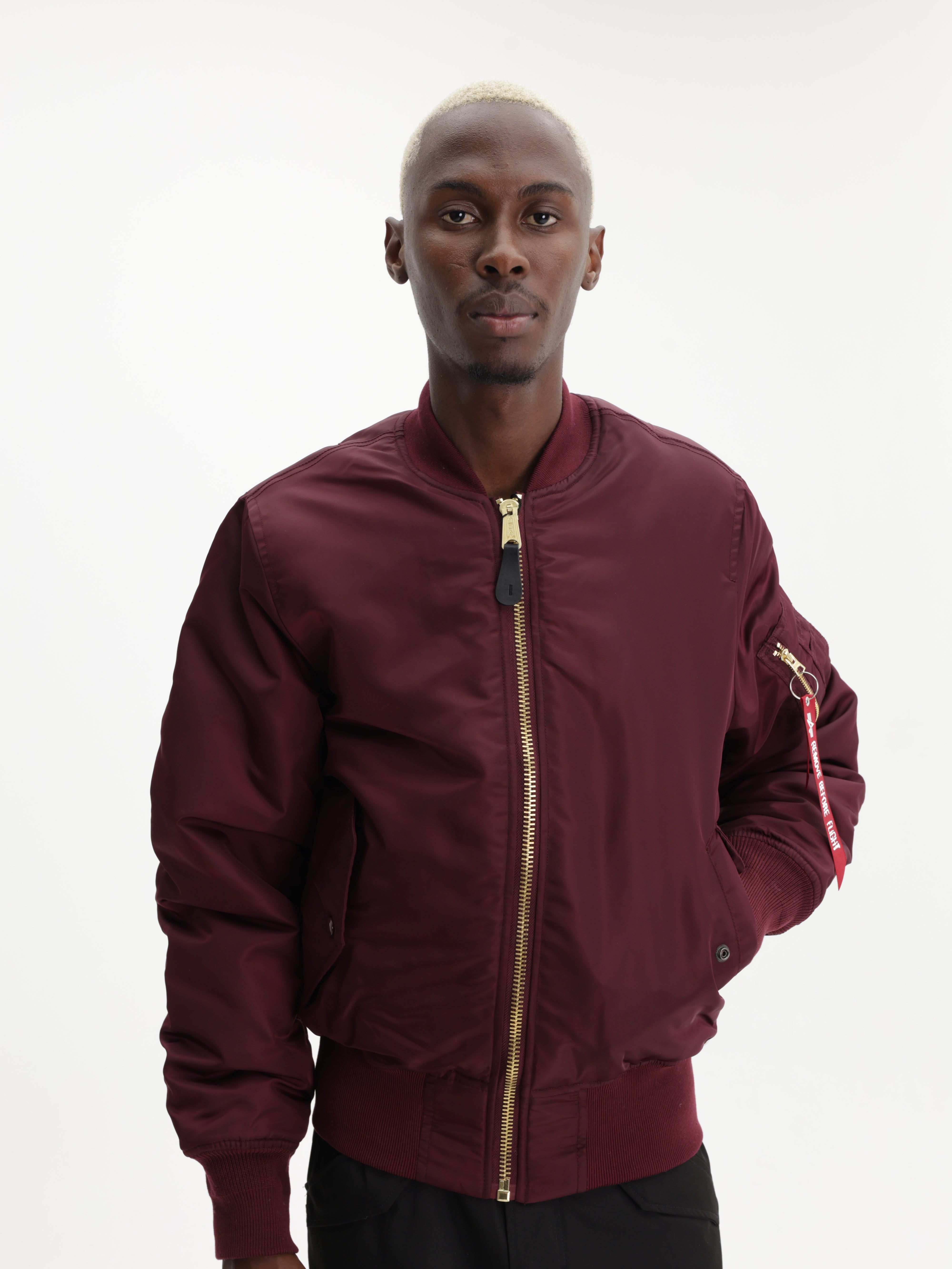 Alpha Jacket Ma-1 Classic Dark Cherry
