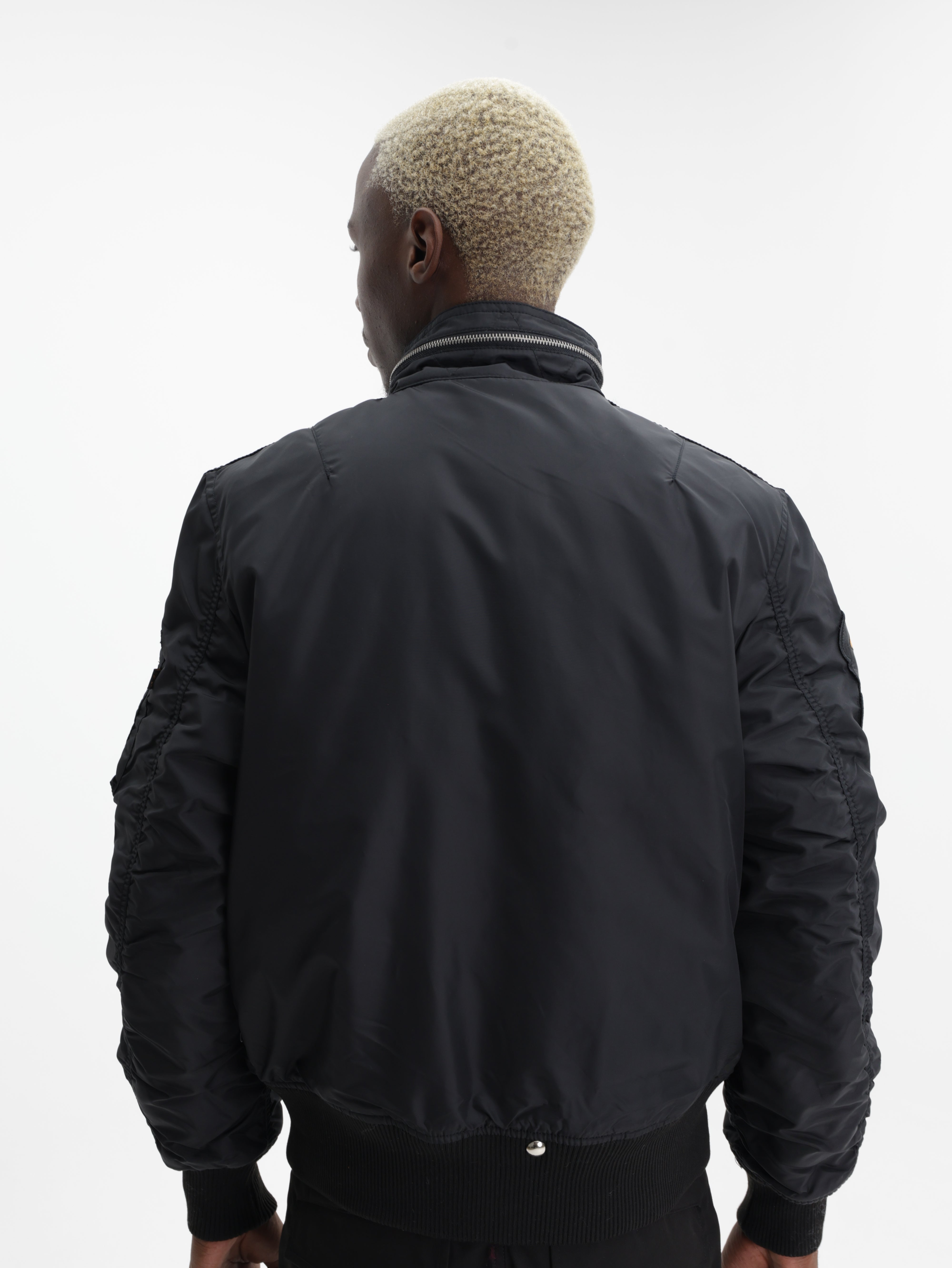Alpha Jacket Engine Black-Orange
