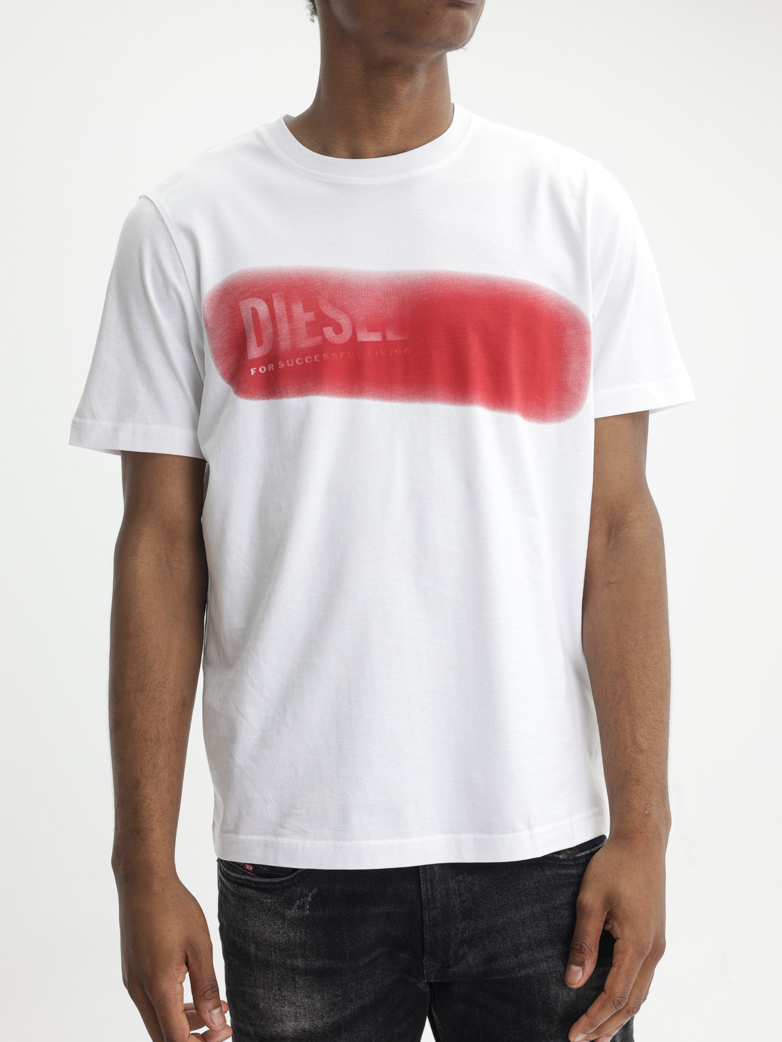 Diesel T-Shirt T-Adjust-Aa5 White