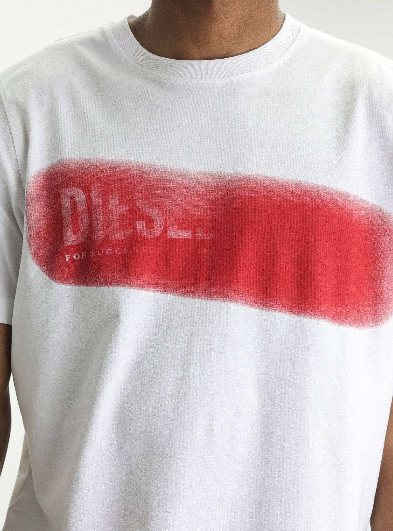 Diesel T-Shirt T-Adjust-Aa5 White