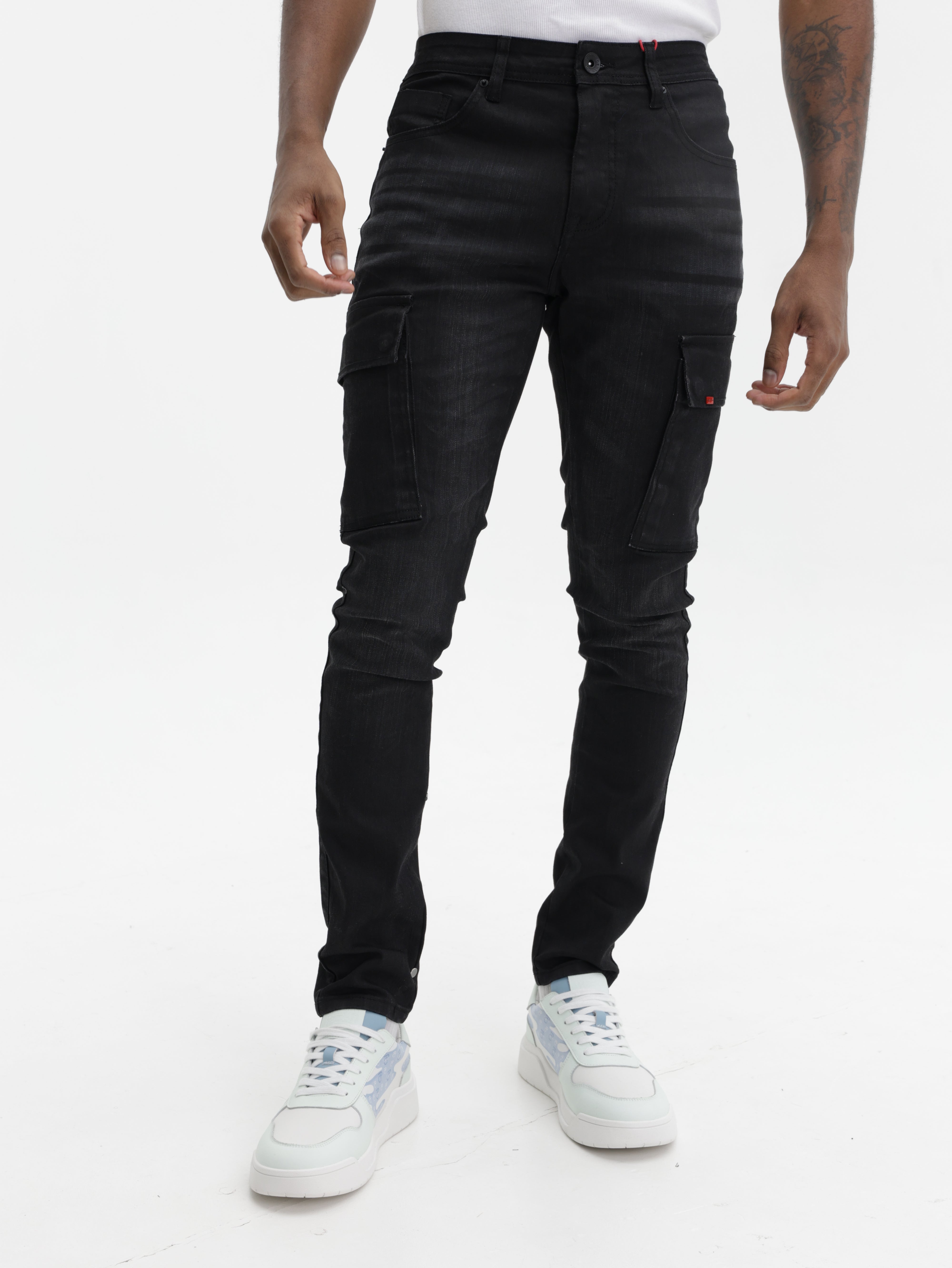 Cutty Cargo Pants Black