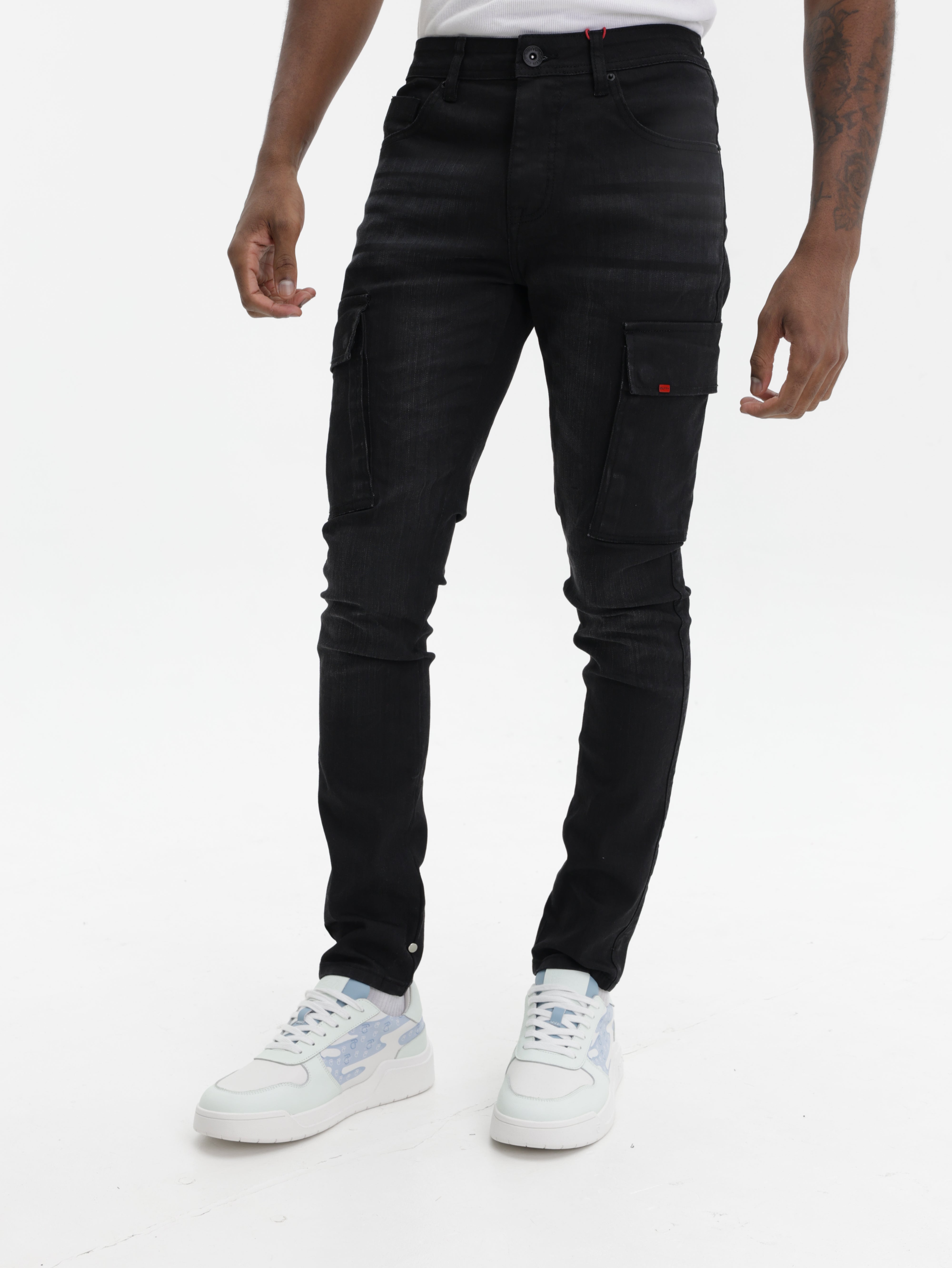 Cutty Cargo Pants Black