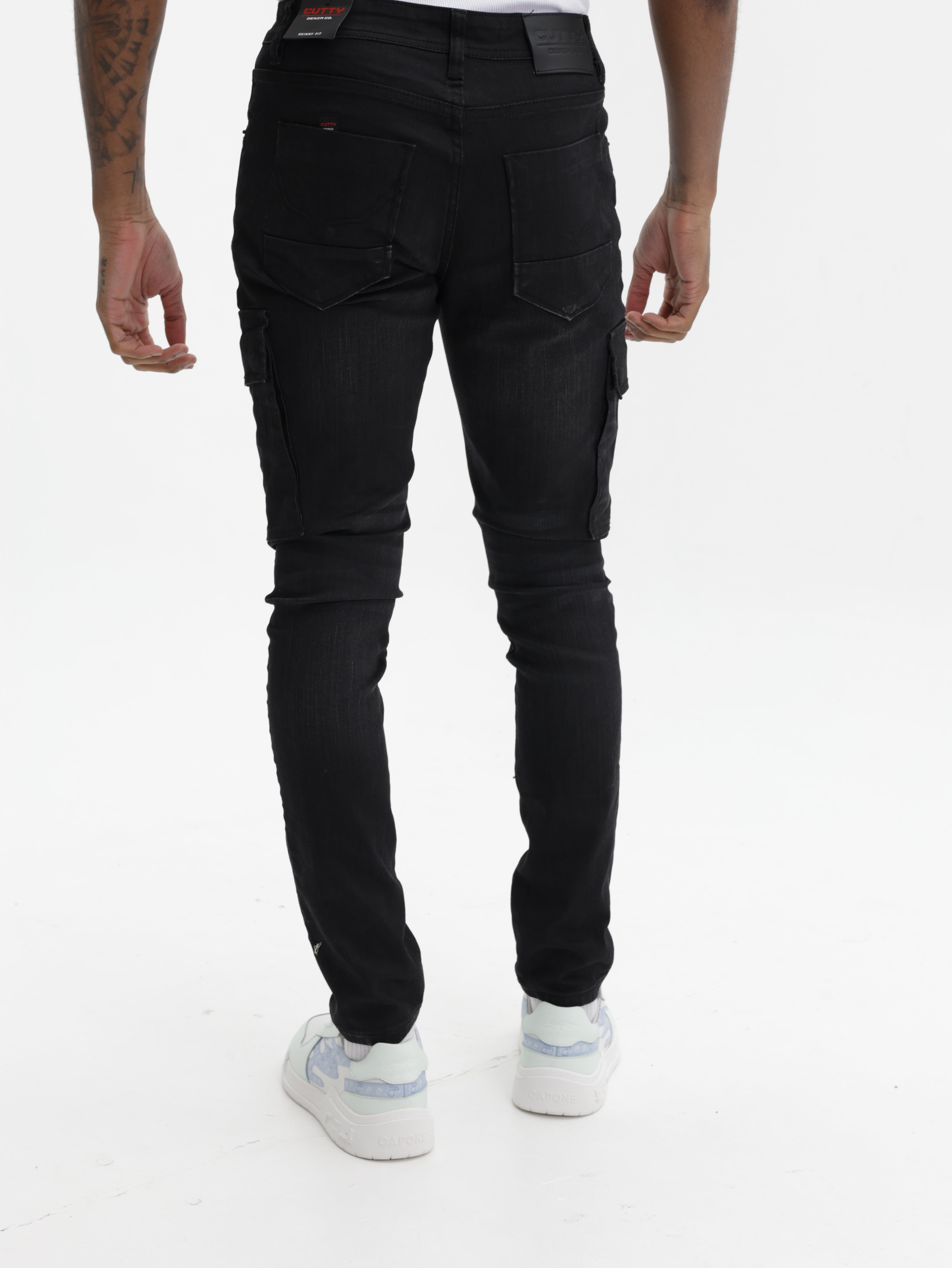 Cutty Cargo Pants Black