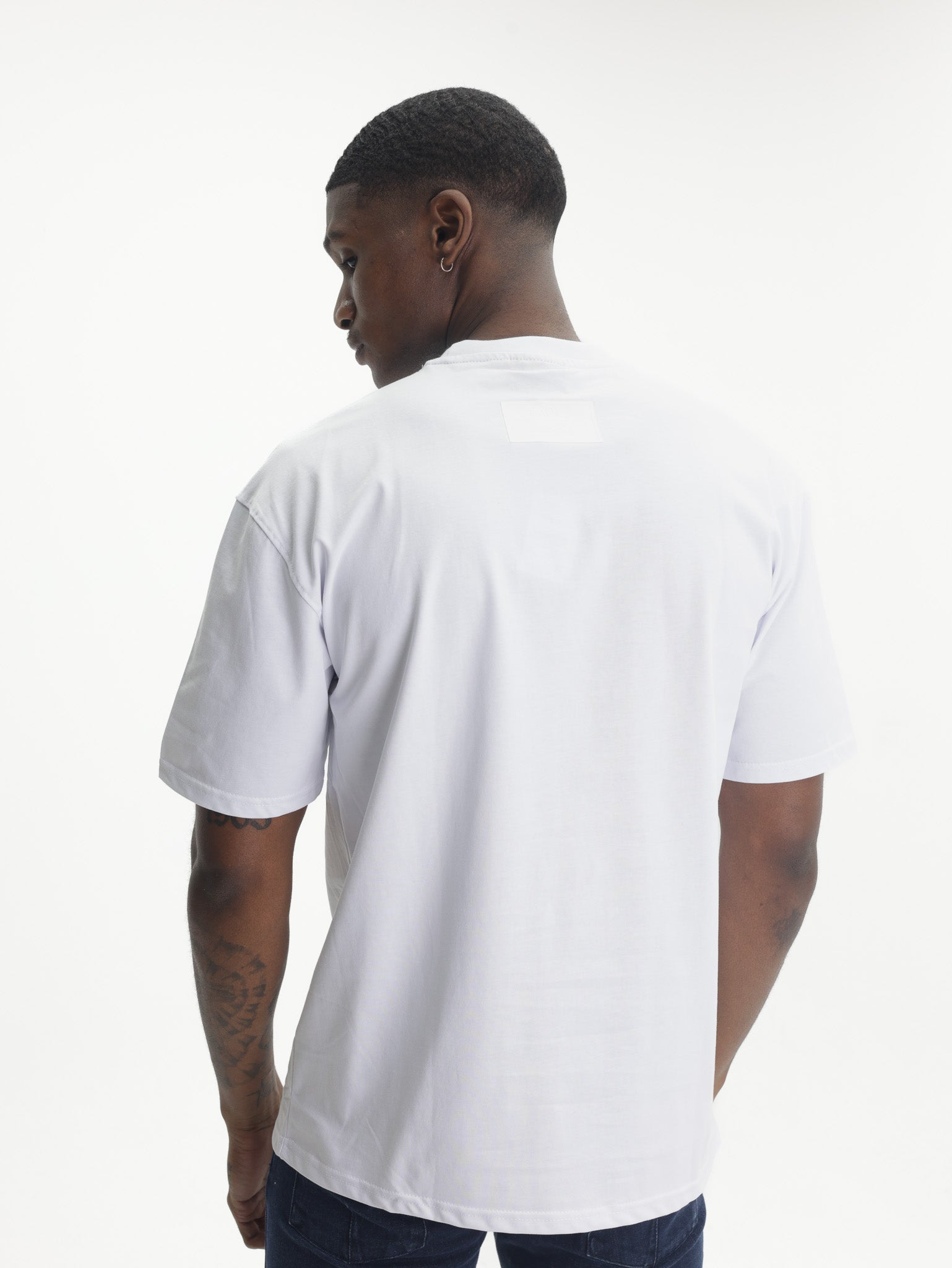 Fade T-Shirt Essential Relaxed Fit White